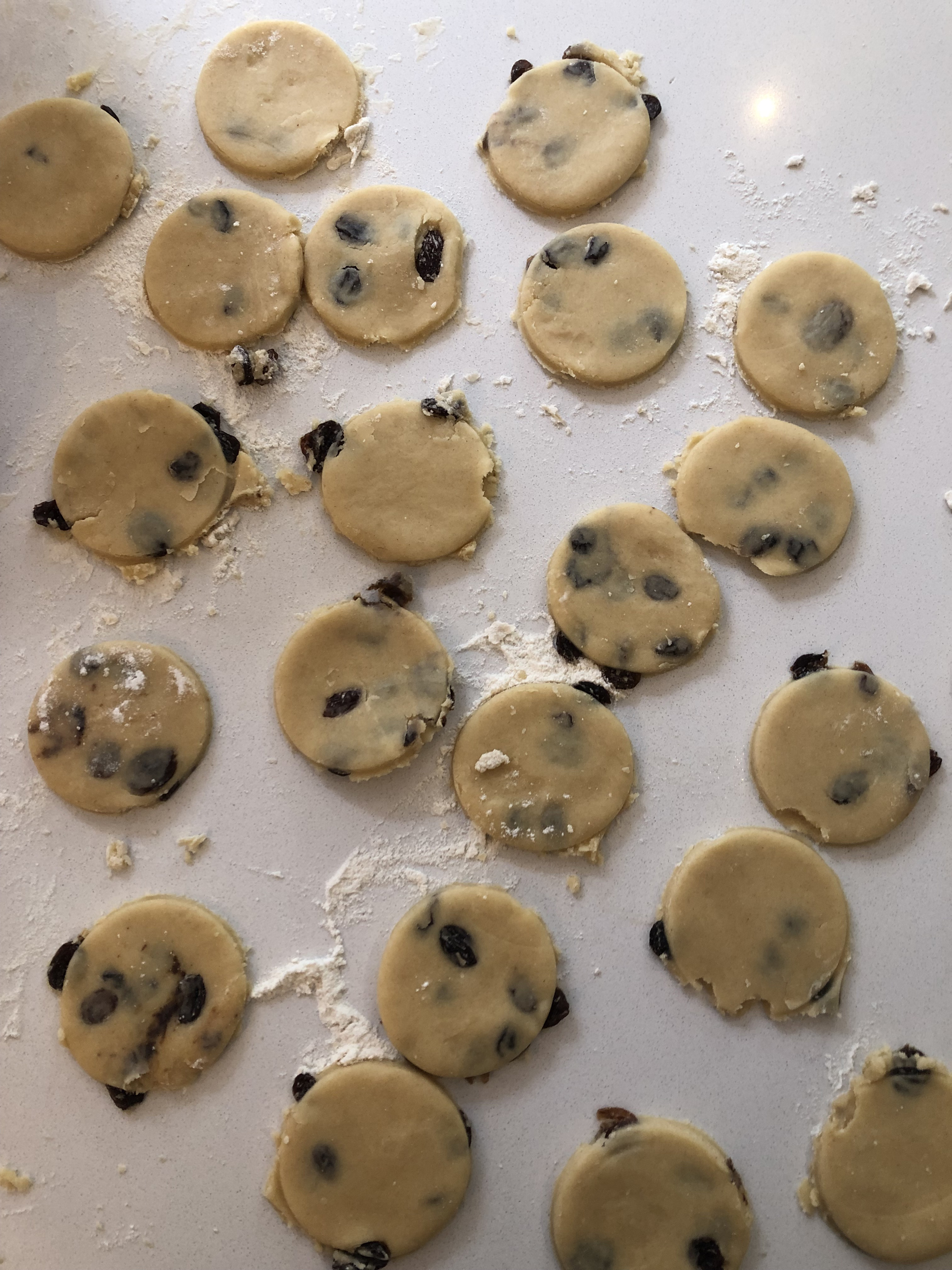 Welsh cake dough