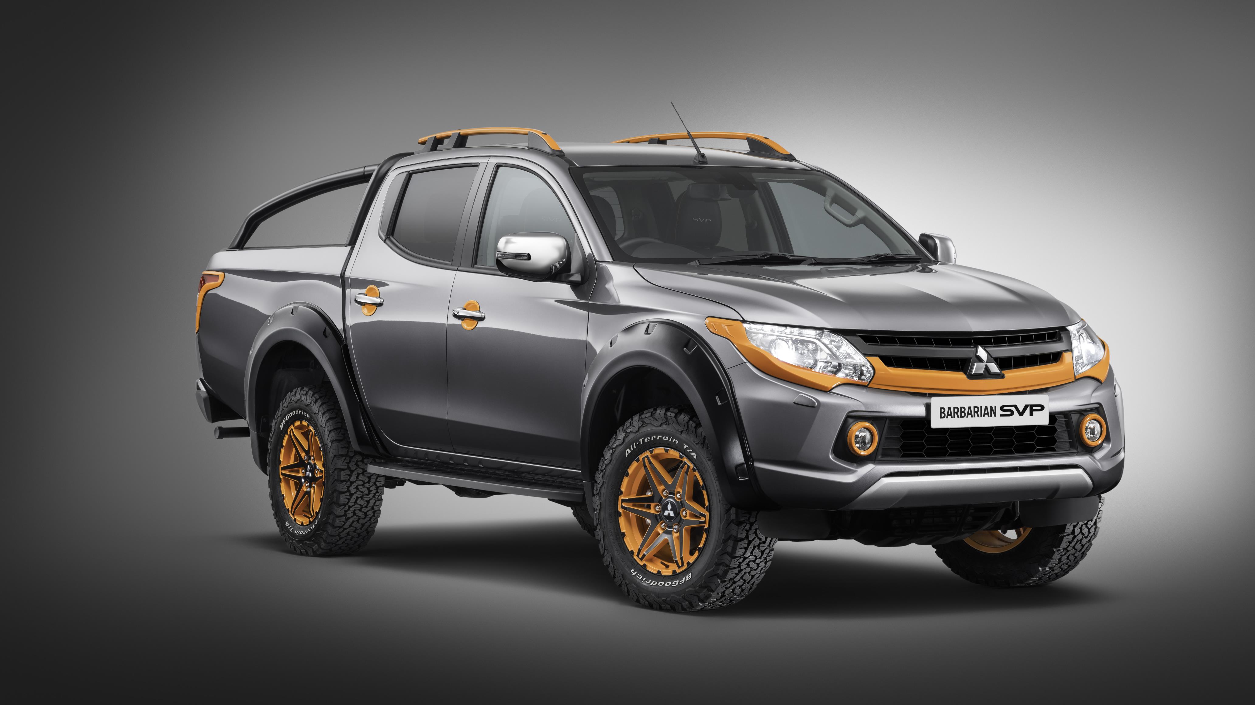 The L200 is a rugged pick-up truck