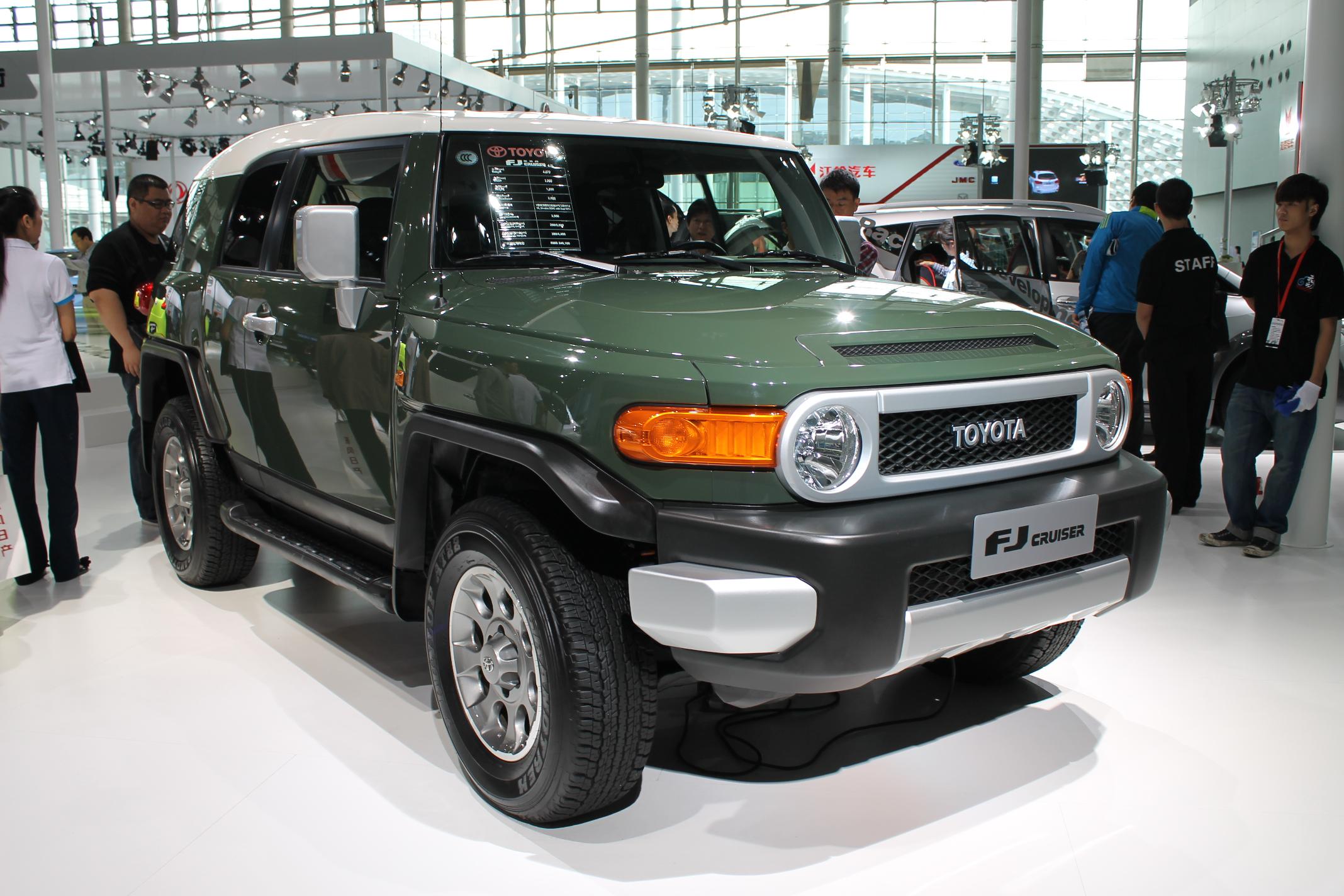 The FJ Cruiser was never officially introduced to the UK, but many were imported