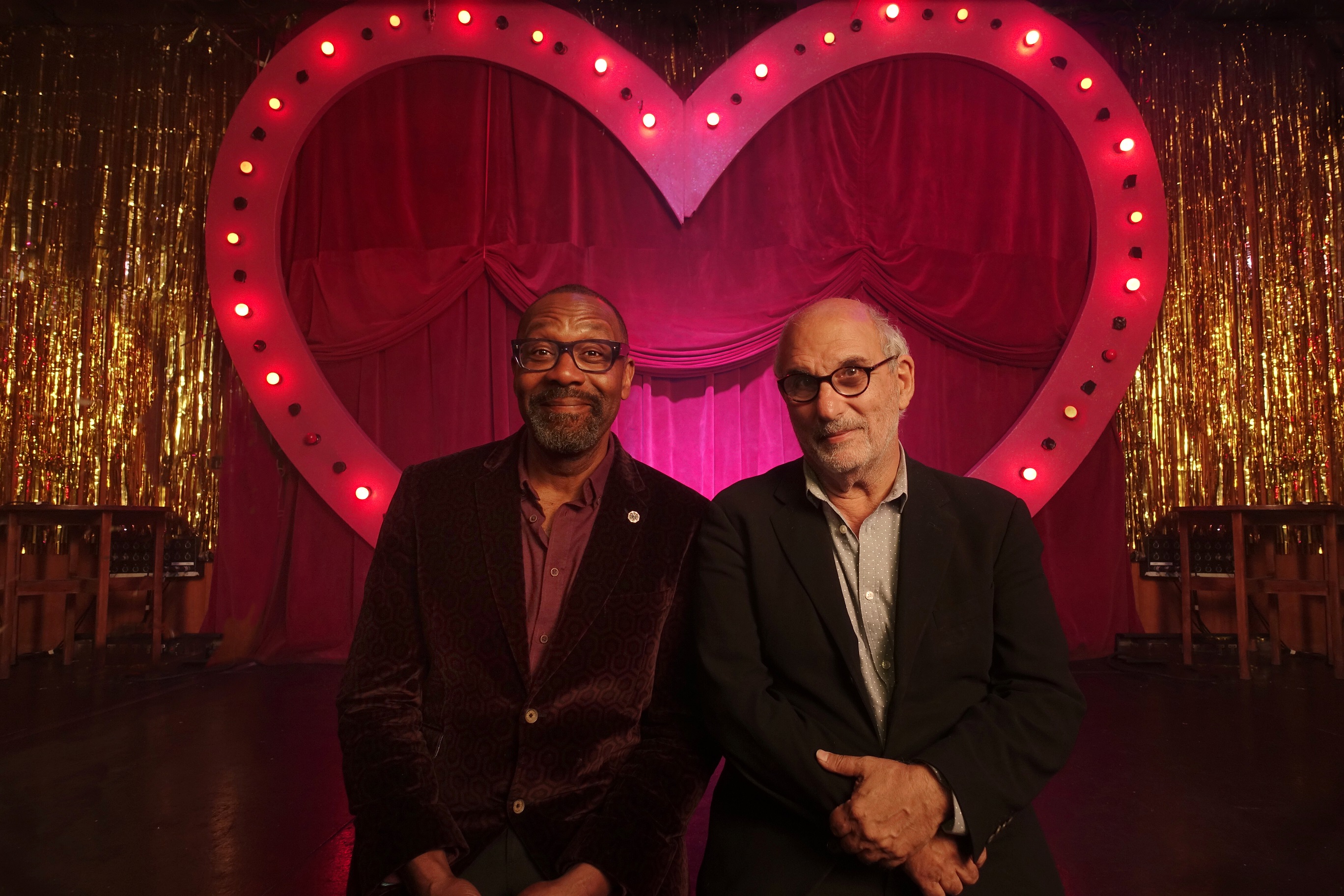 Sir Lenny Henry and Alan Yentob