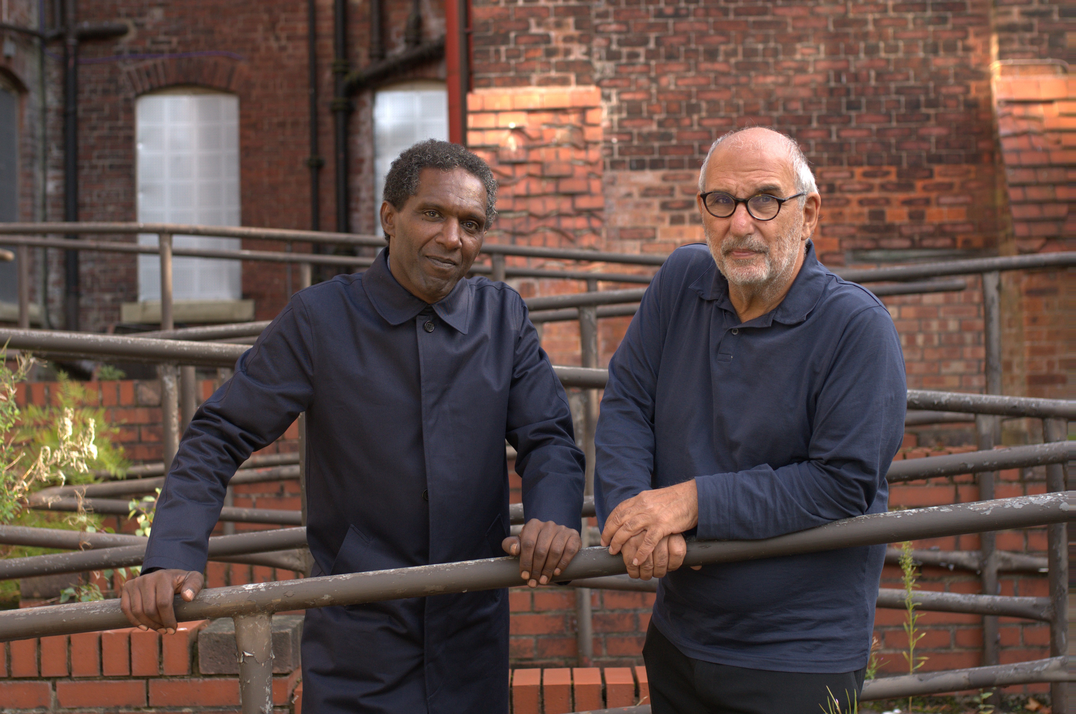 Lemn Sissay and Alan Yentob