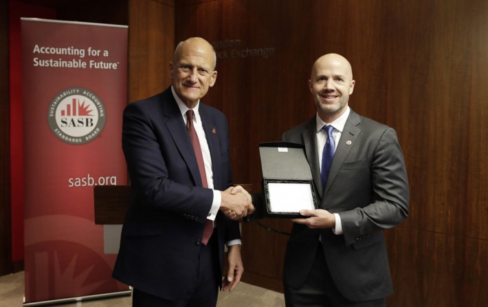 David Warren from the LSEG retires