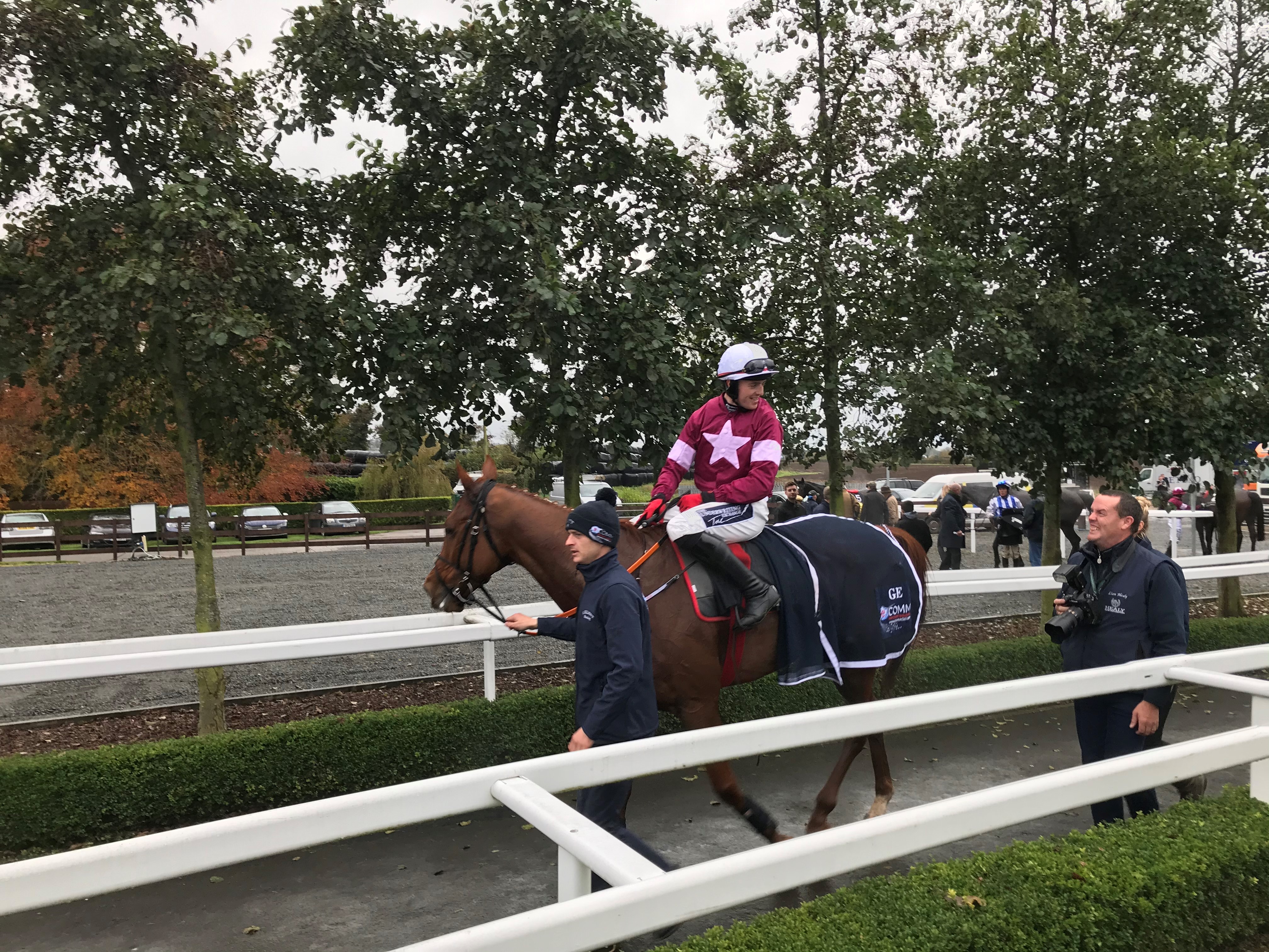 Samcro enjoyed a winning debut over fences at Down Royal last month
