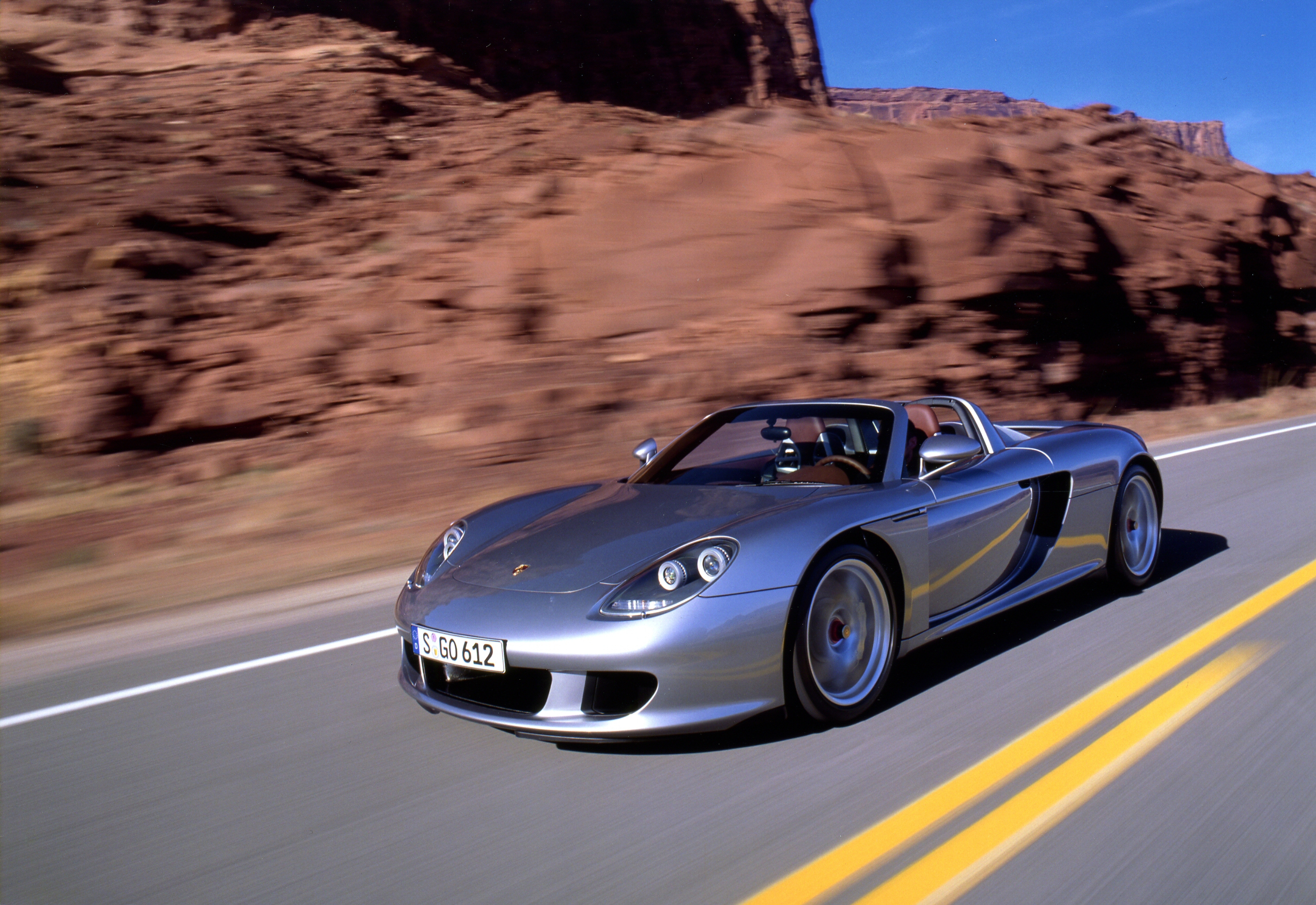 The Carrera GT was one of Porsche's most high-tech cars at the time