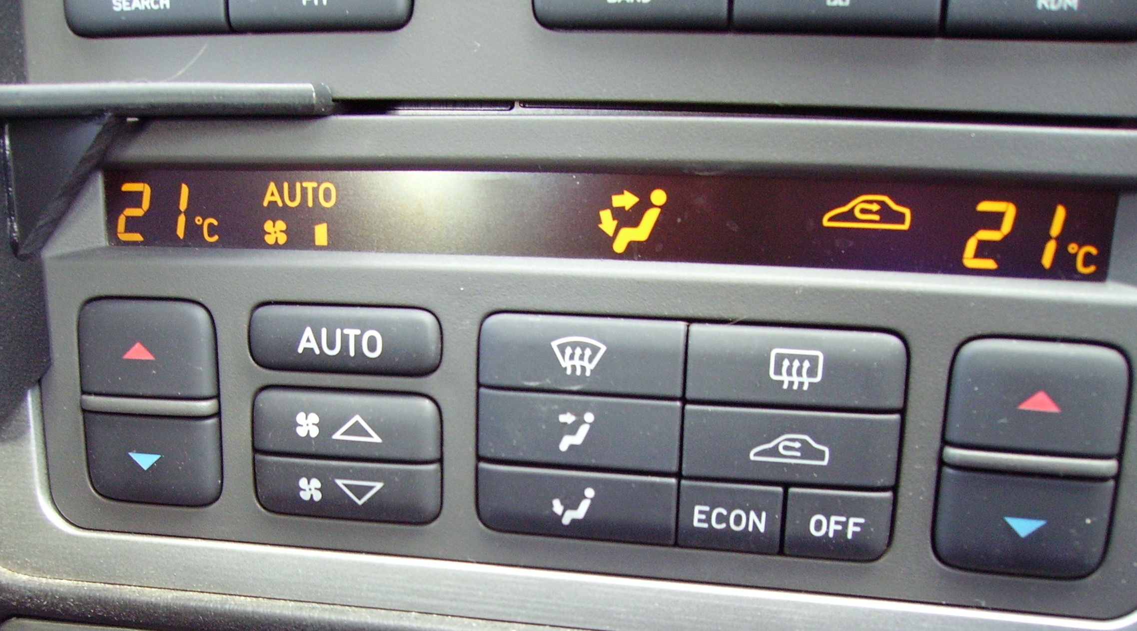 Climate control is a feature on high-end cars