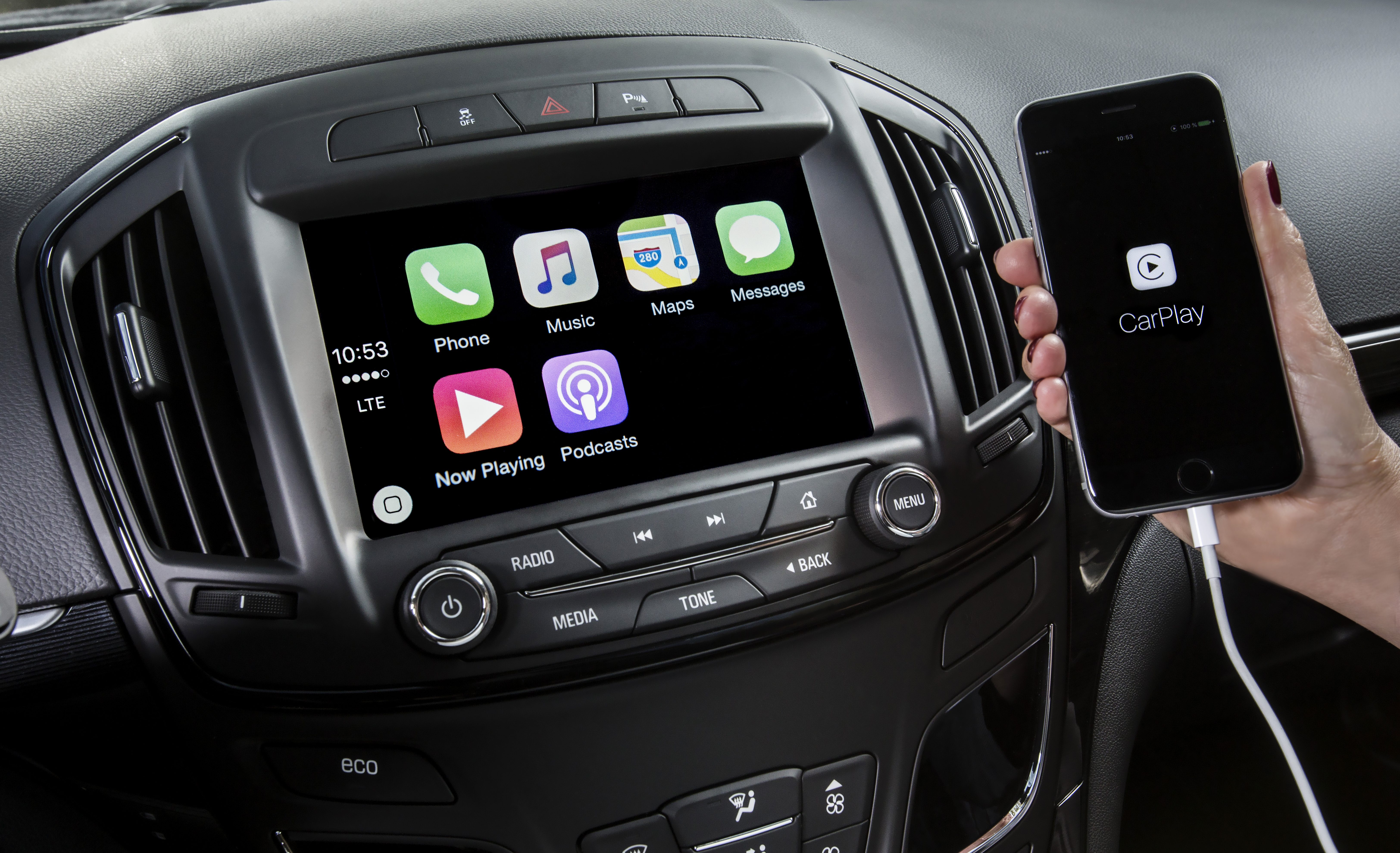 A touchscreen system is a feature most modern cars incorporate 