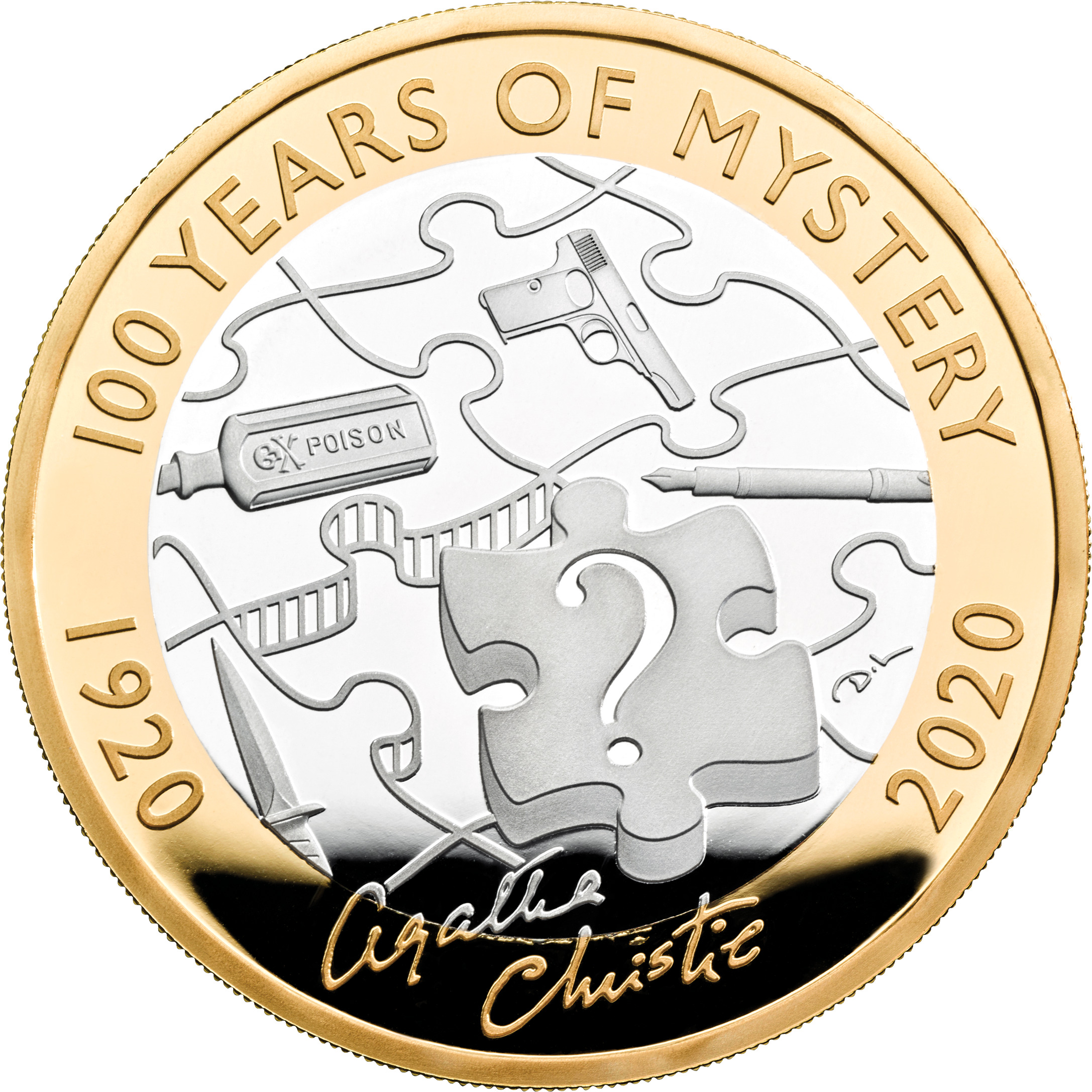 Dame Agatha's coin (The Royal Mint/PA Wire)