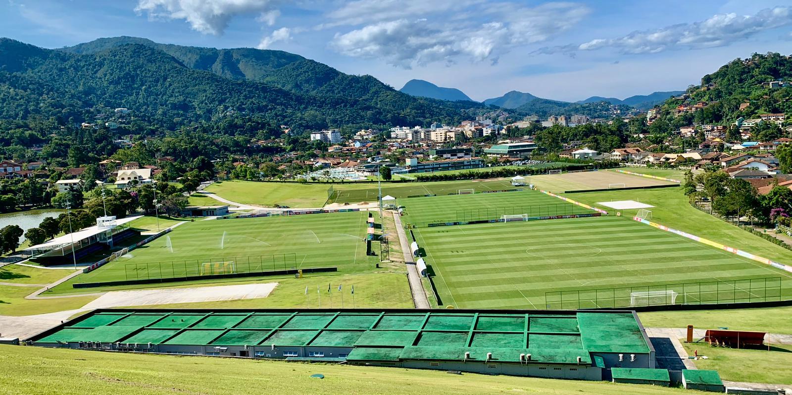 Granja Comary football complex in Brazil 