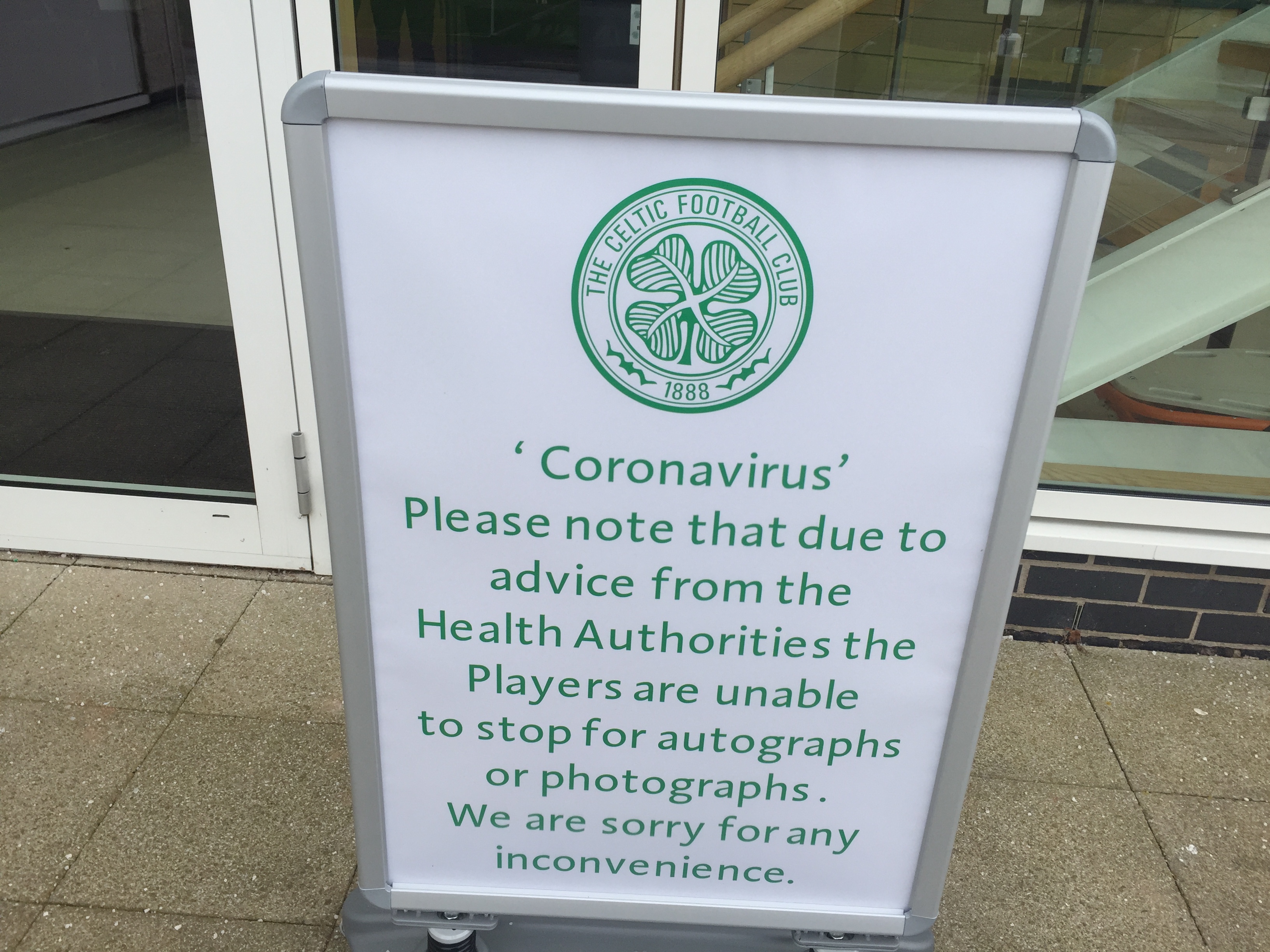 Celtic chief executive Peter Lawwell addresses fans during coronavirus crisis 