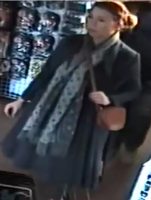 A woman police wish to speak to