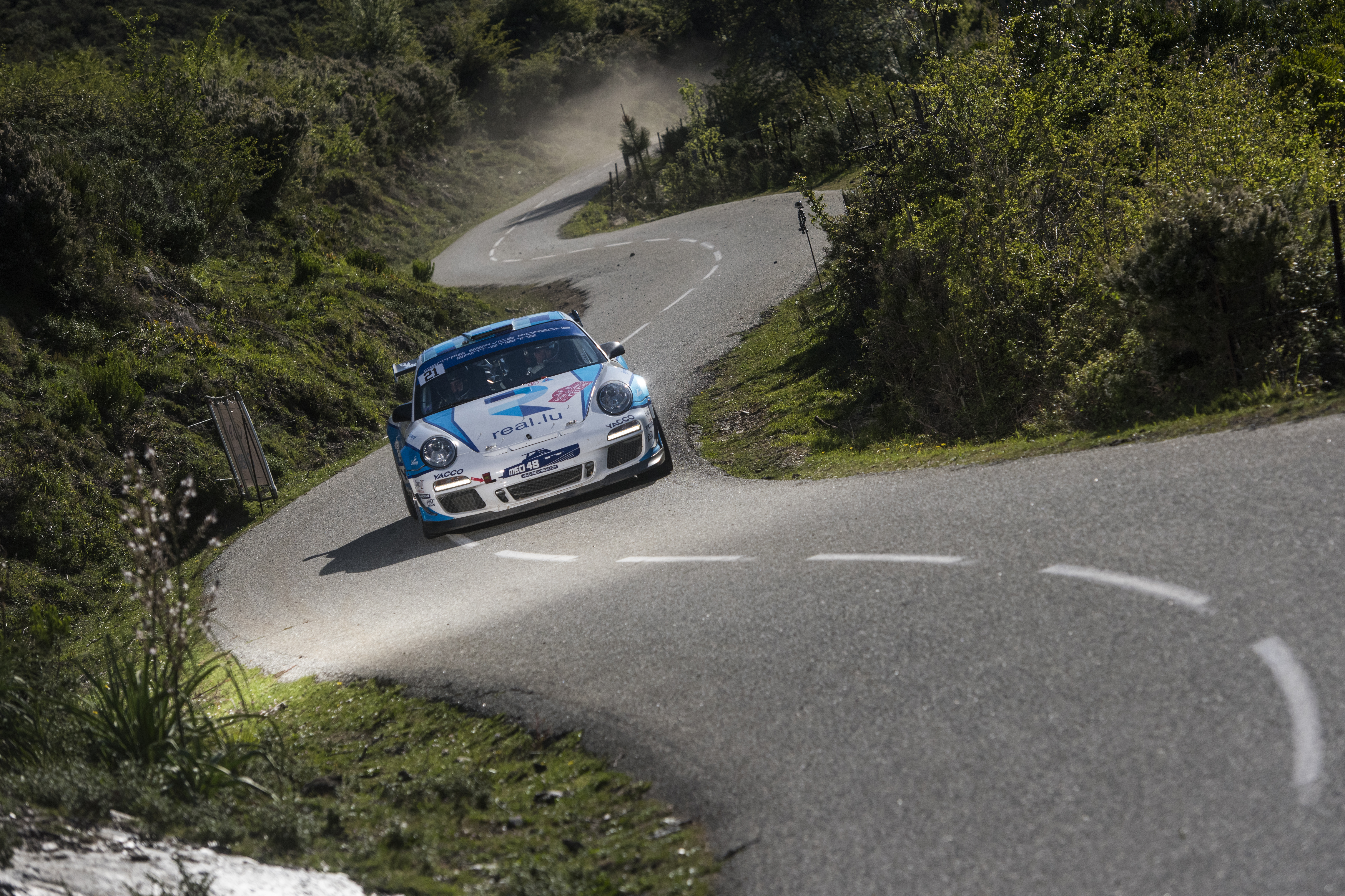 Porsche 997 rally car