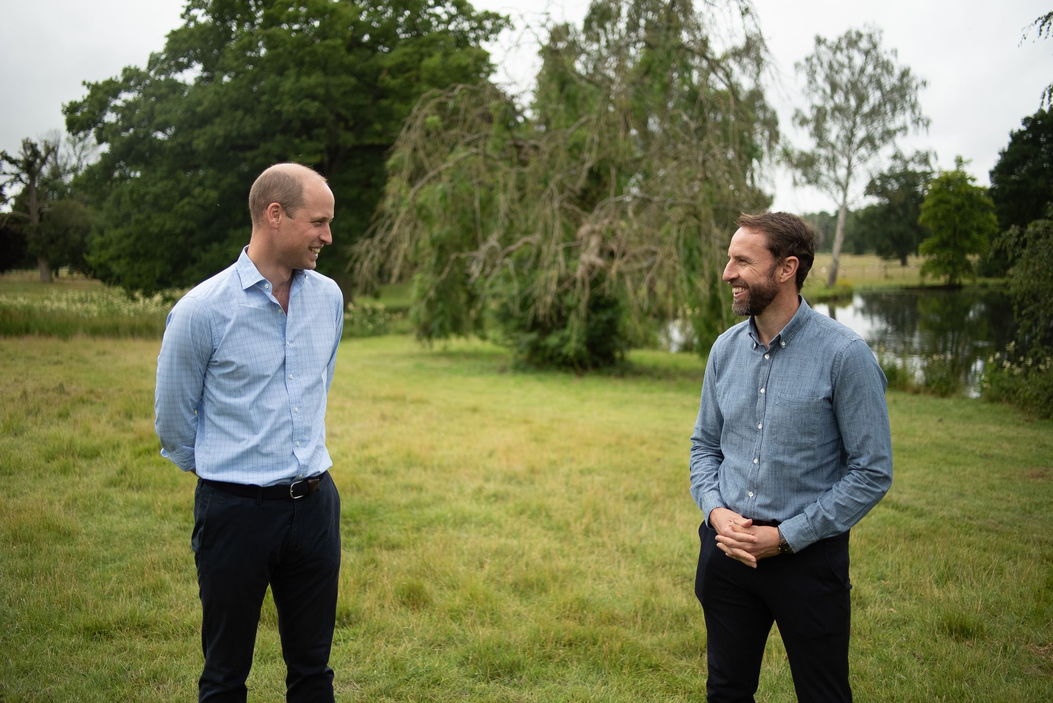 England manager Gareth Southgate spoke to the Duke of Cambridge as part of the Heads Up campaign's #SoundofSupport series 