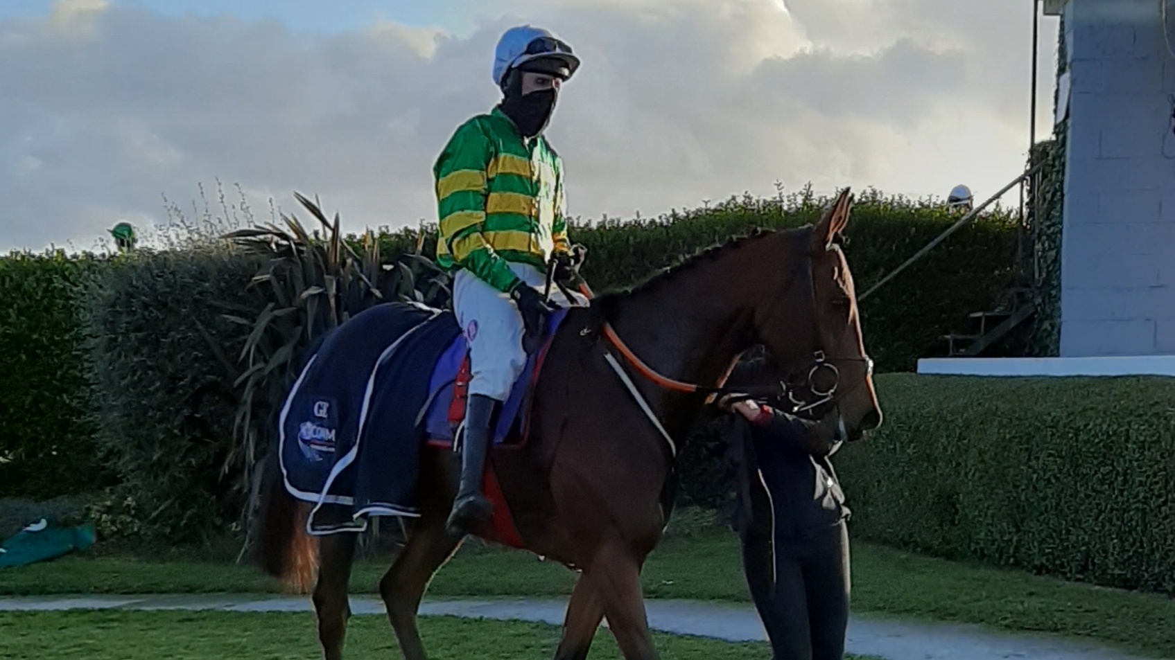 Andy Dufresne looked the part on his chasing debut