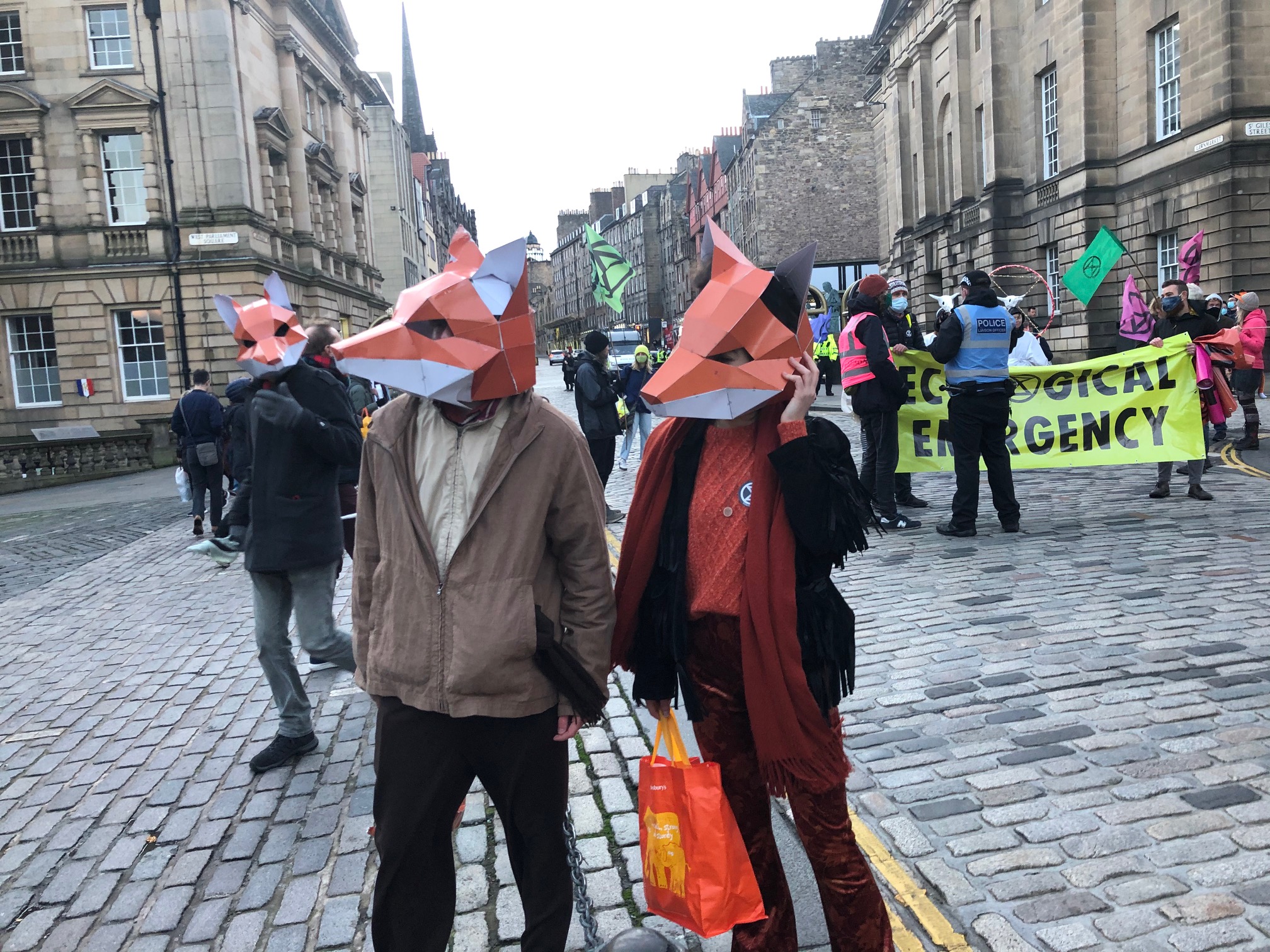 Protestors