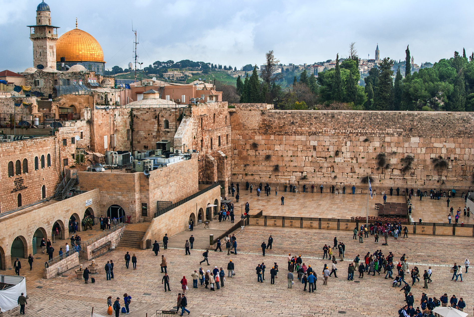 The Western Wall,Temple Mount, Jerusalem (Alamy/PA)