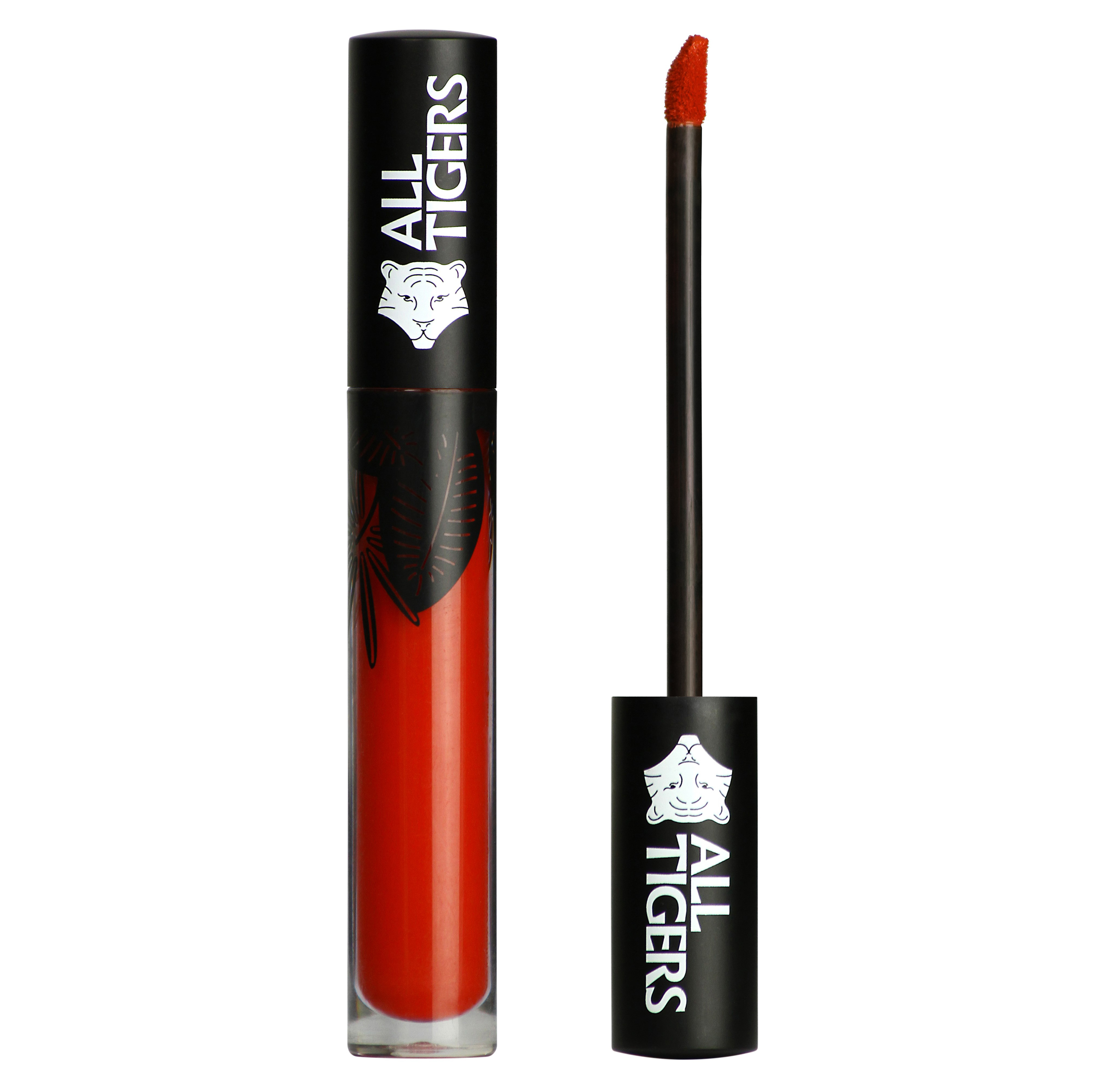 All Tigers Natural & Vegan Matte Lipstick 886 Orange Red