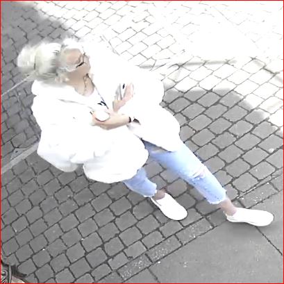 Agnes was wearing a distinctive white fake fur coat when she went missing