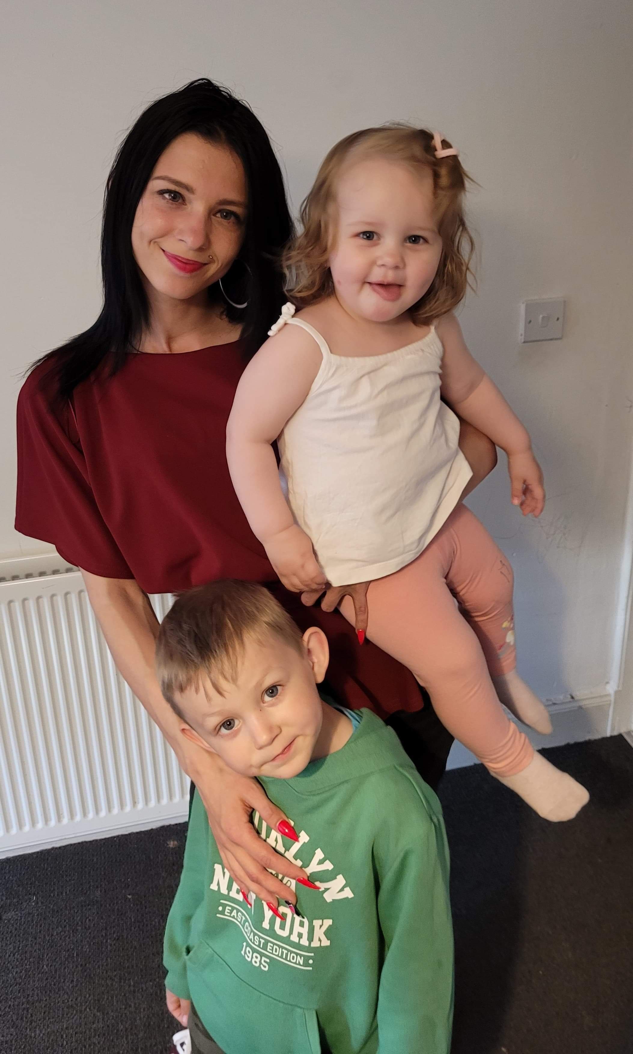 Kristine, Oliver and Enija