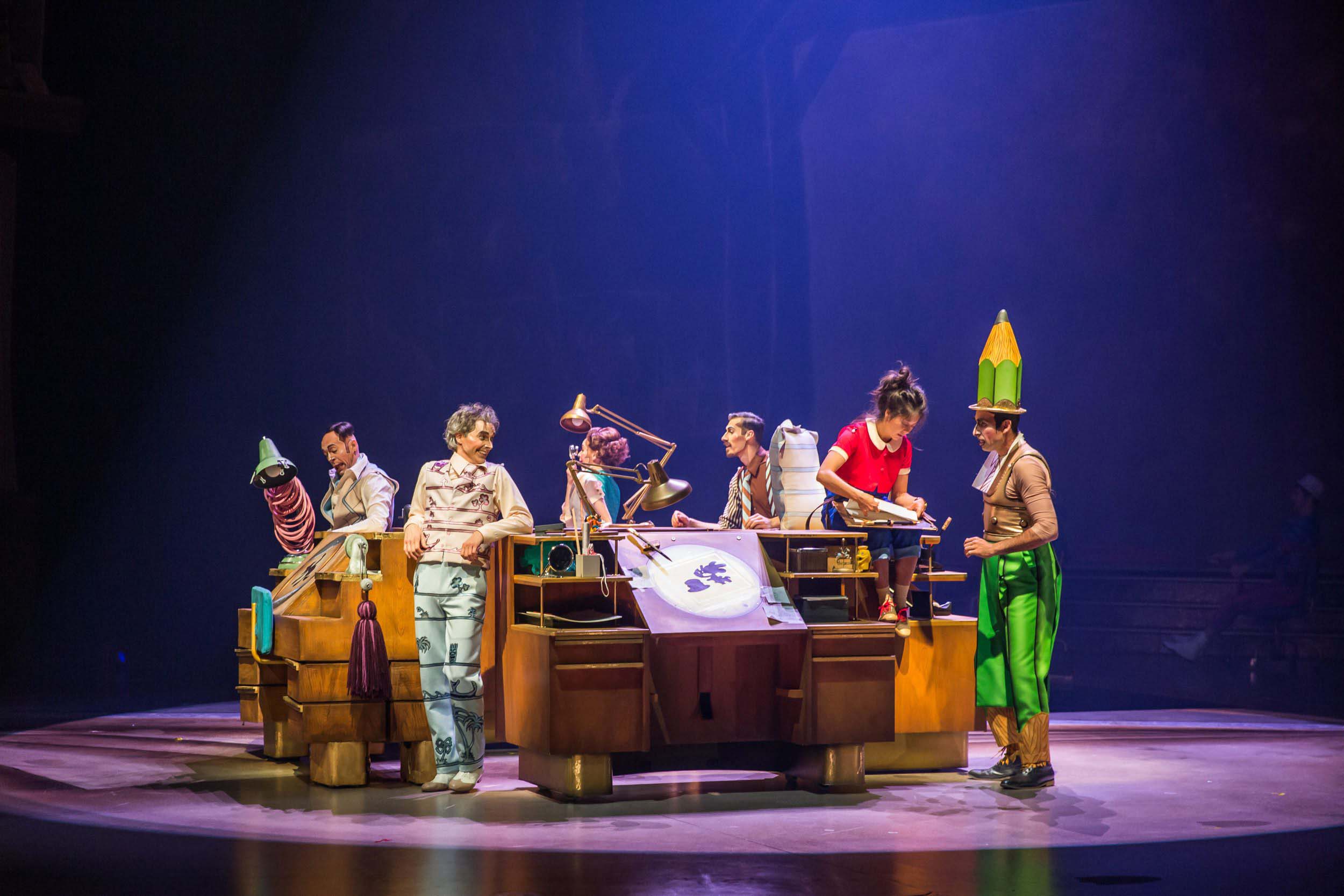 Cirque du Soleil's new family-friendly show Drawn to Life takes up residency at Disney Springs (PA/Walt Disney World/Matt Beard)