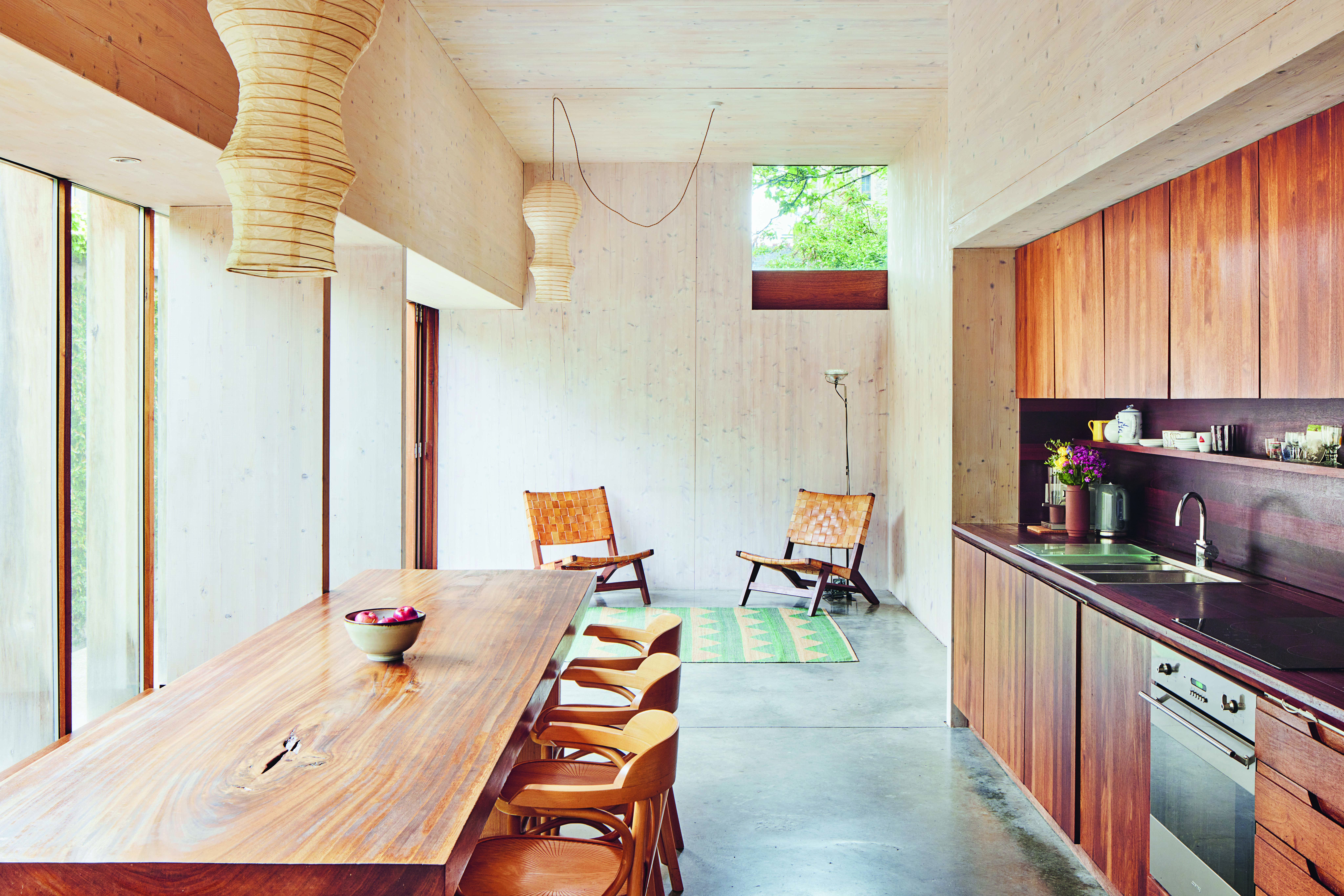 A kitchen with table (Dan Glasser/PA)
