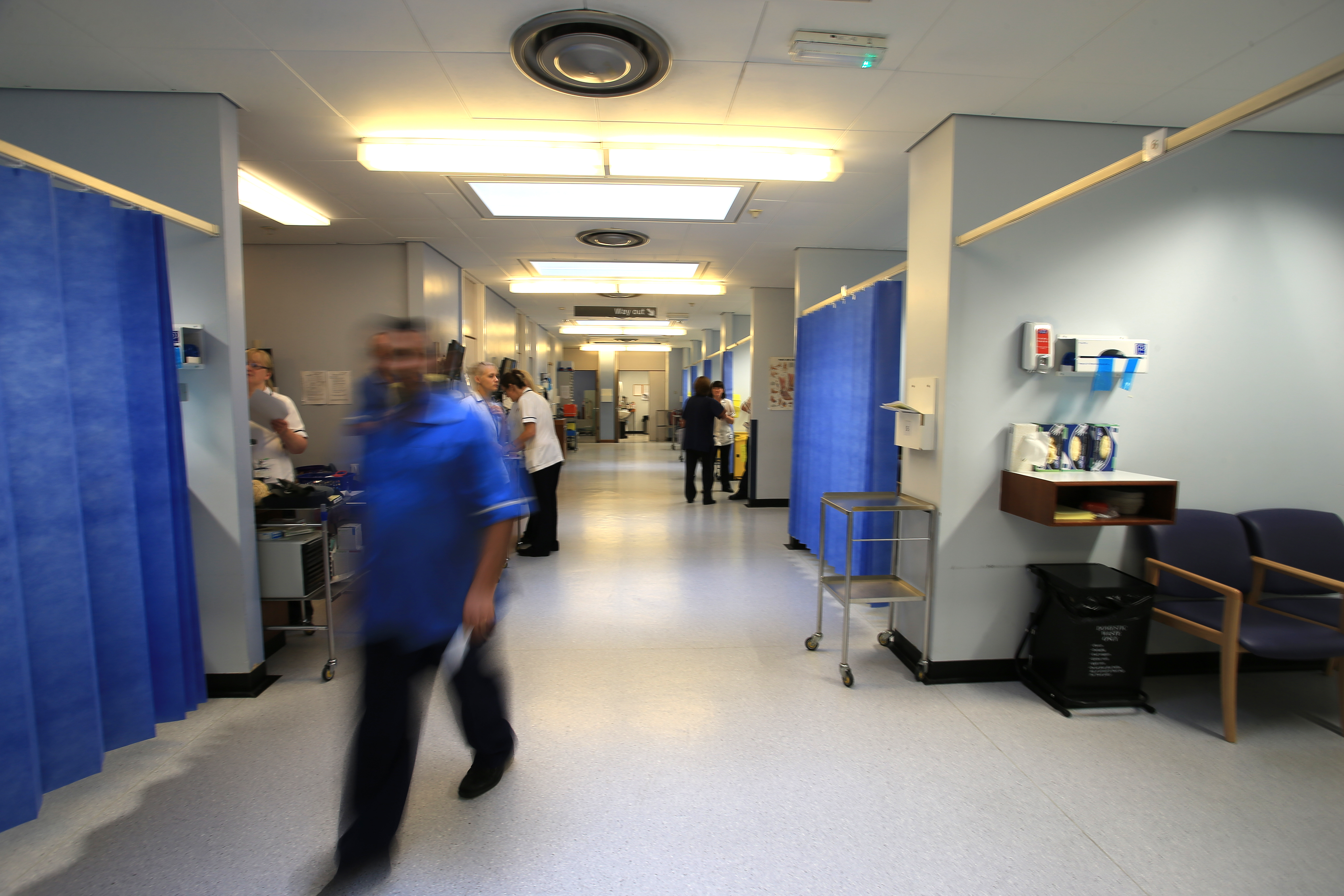 An A&E ward