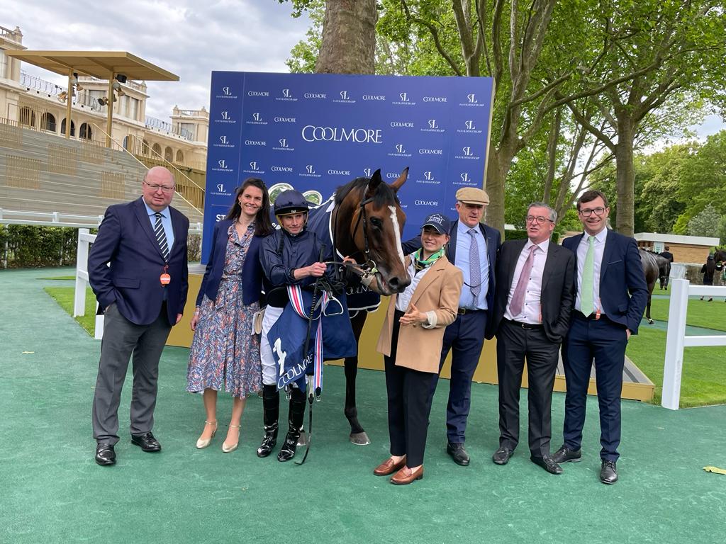 Ryan Moore with Above The Curve and winning connections