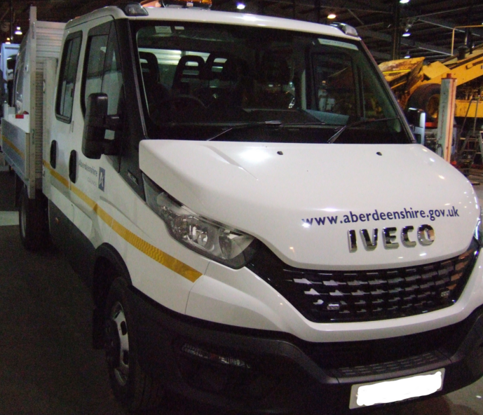 Aberdeenshire Council vehicle
