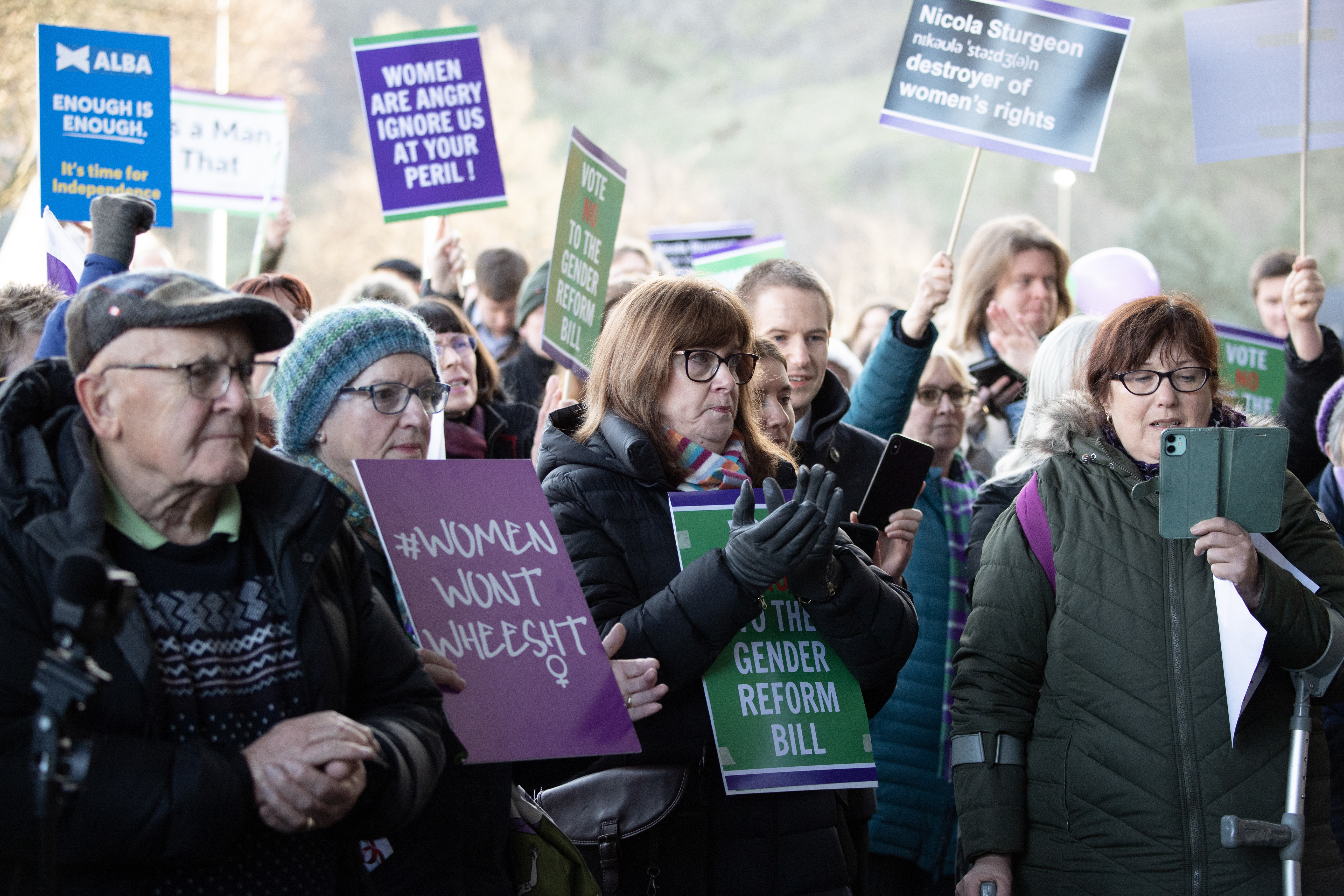 Women's rights campaigners