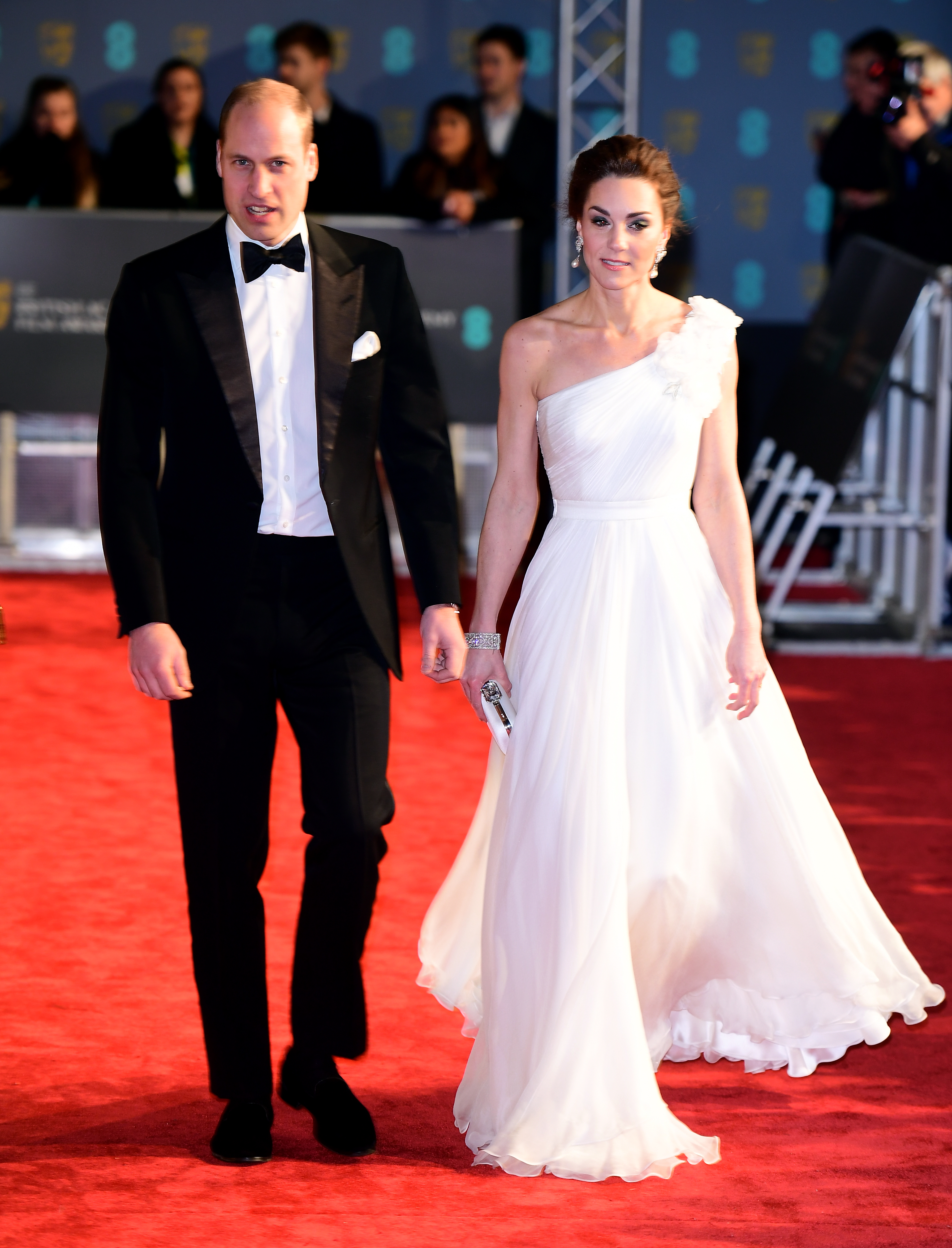 The Duke and Duchess of Cambridge at the 2019 Baftas 