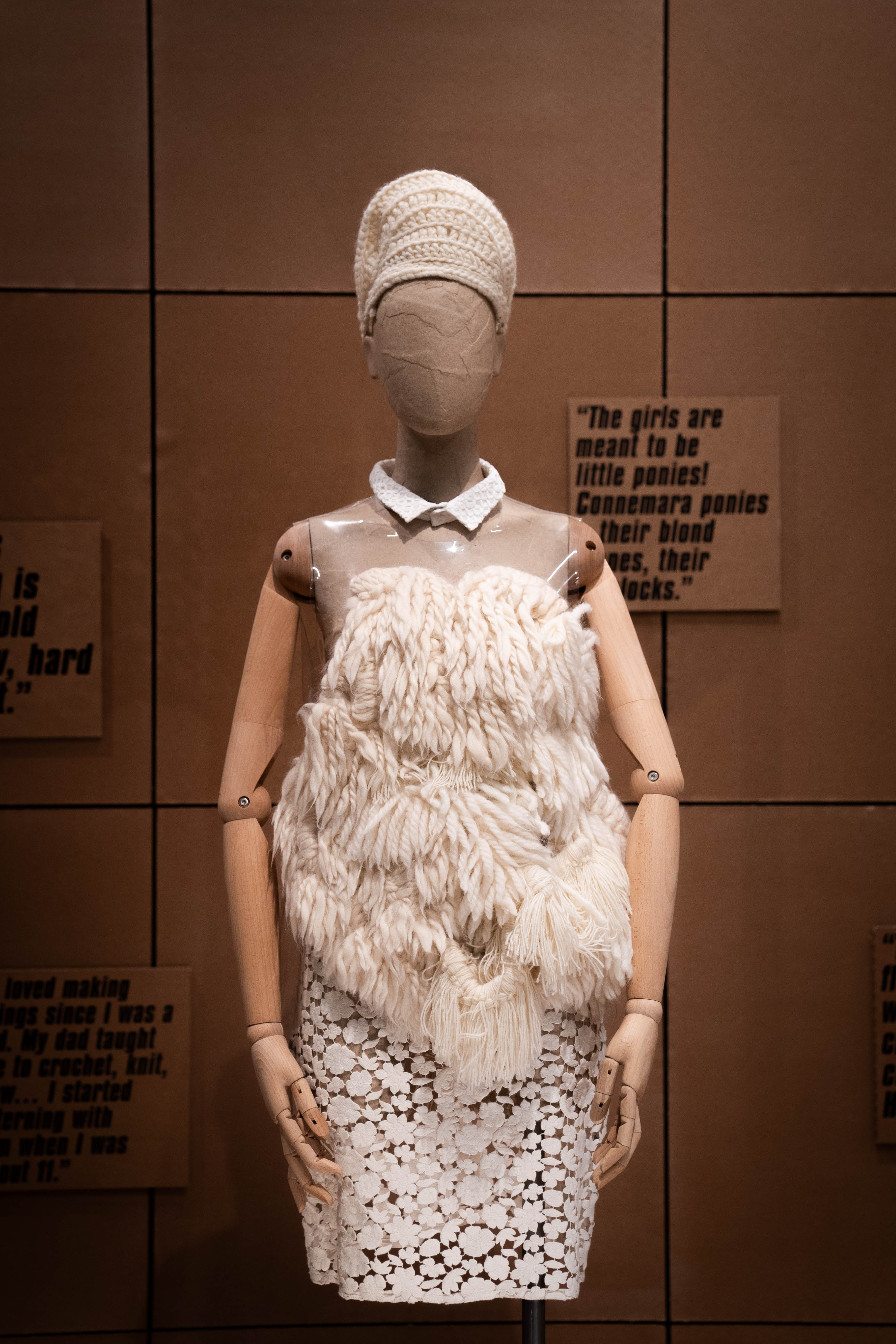 Simone Rocha's designs at the Design Museum