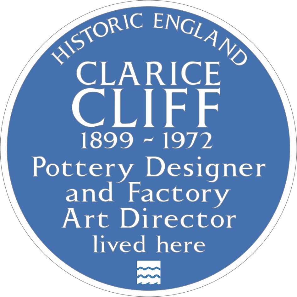 Clarice Cliff national blue plaque