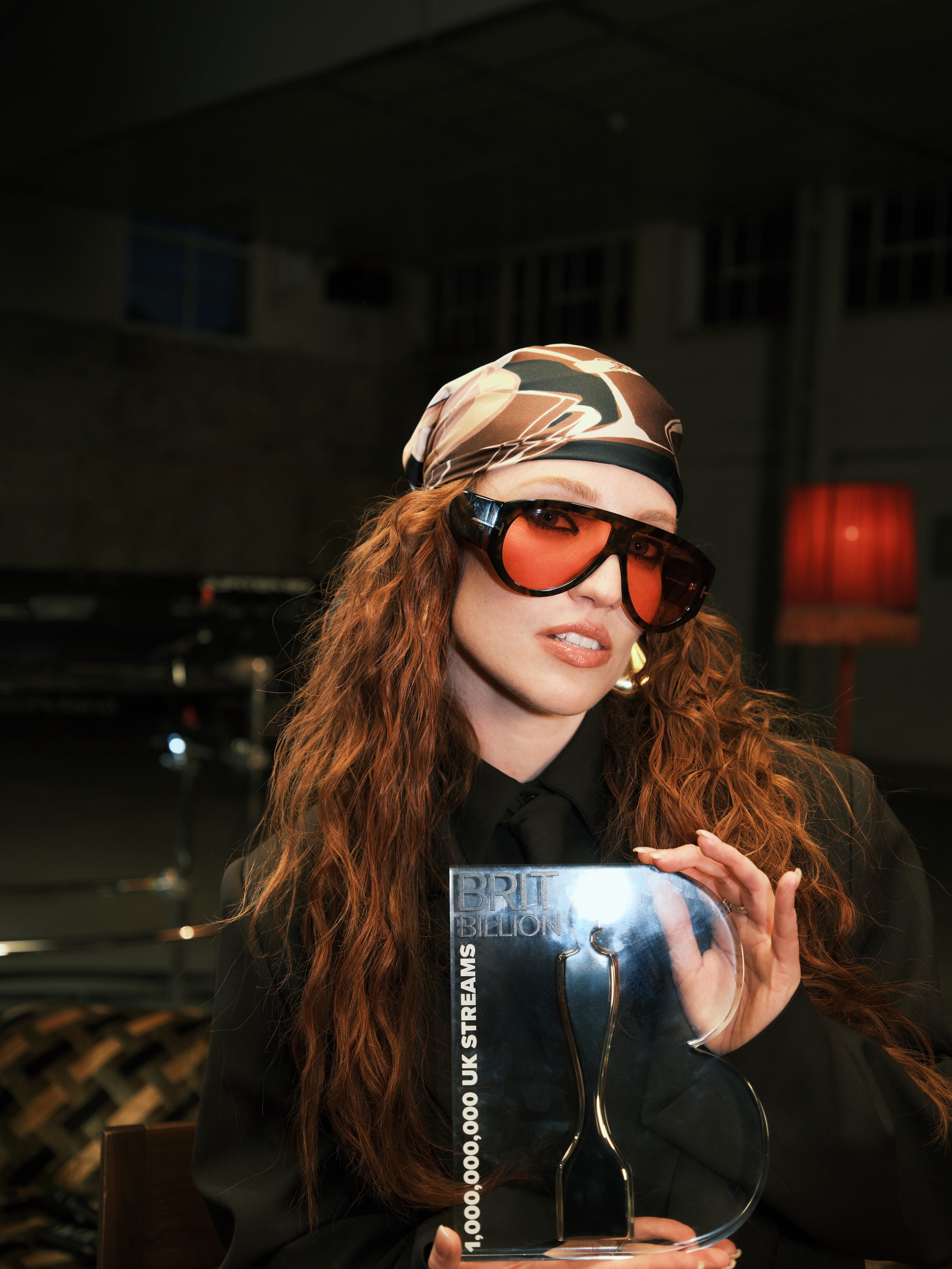 Jess Glynne has become the latest artist to receive a BRIT Billion Award 