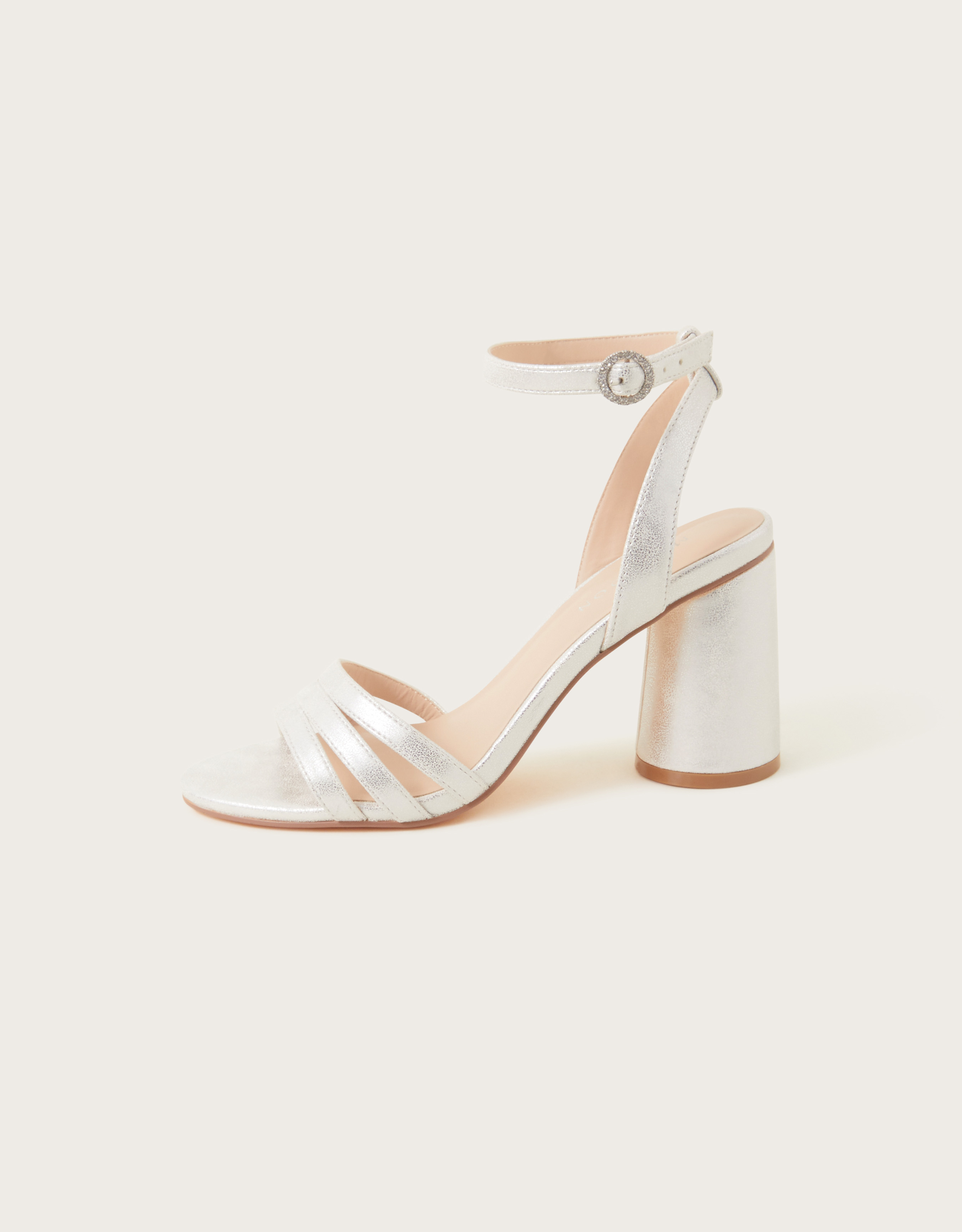 Silver heels