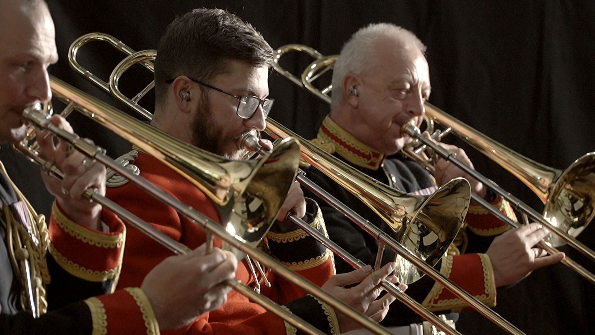 The Household Cavalry band plays the song 