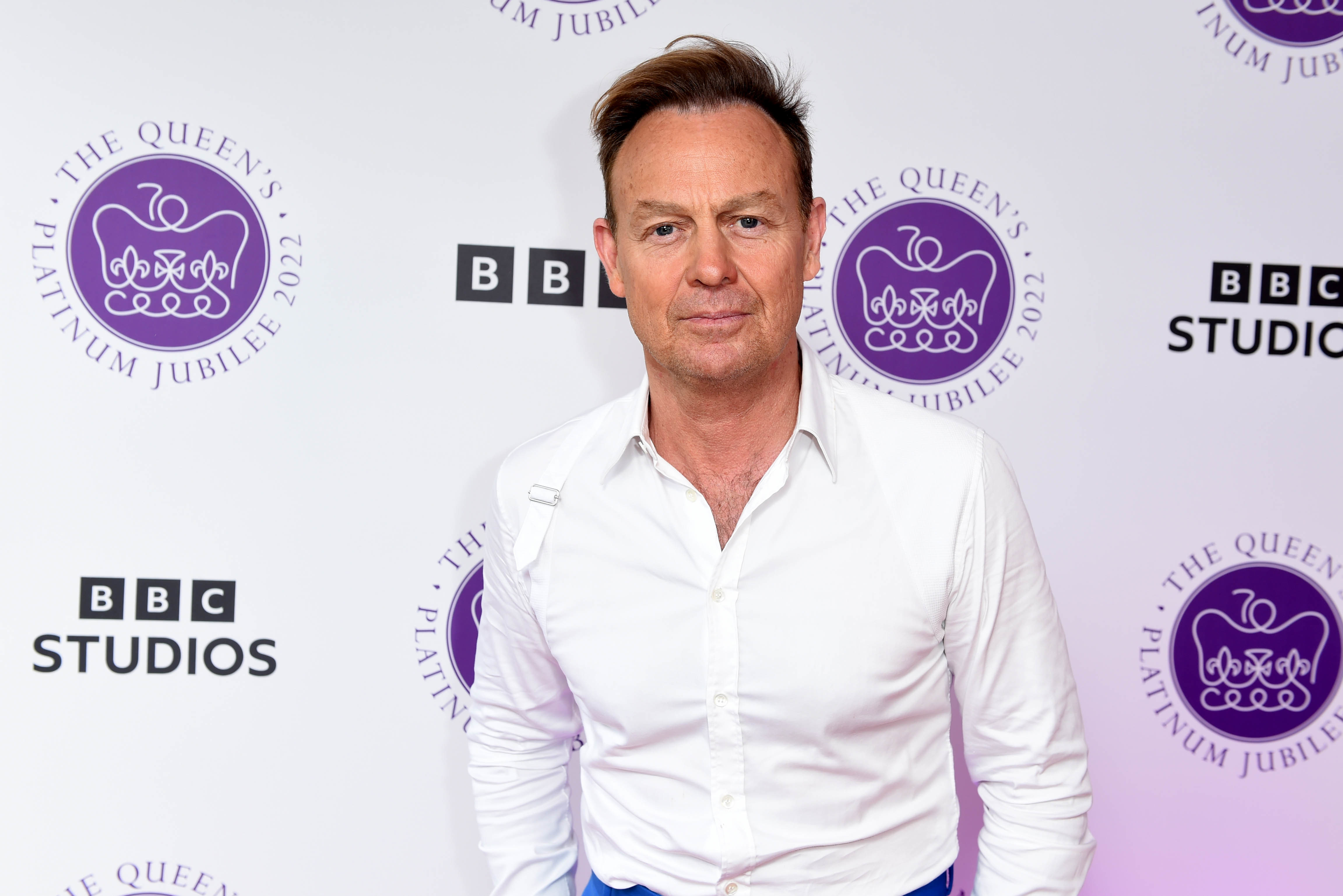 Jason Donovan attending the BBC Platinum Party at Palace backstage press room, London, on day three of the Platinum Jubilee celebrations for Queen Elizabeth II