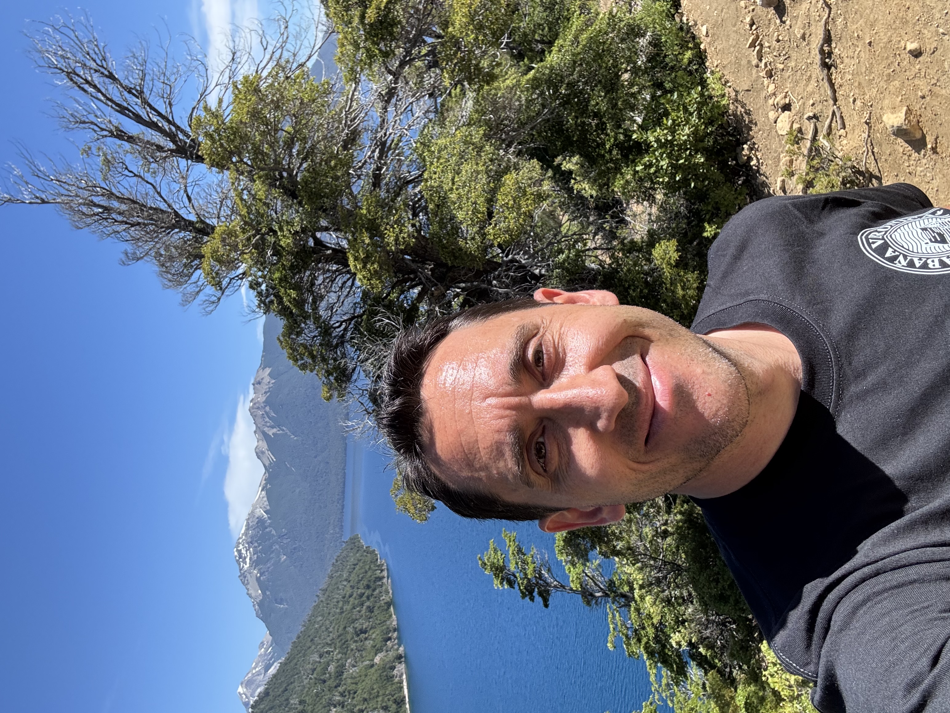 Richard Lassiter on a mountaintop