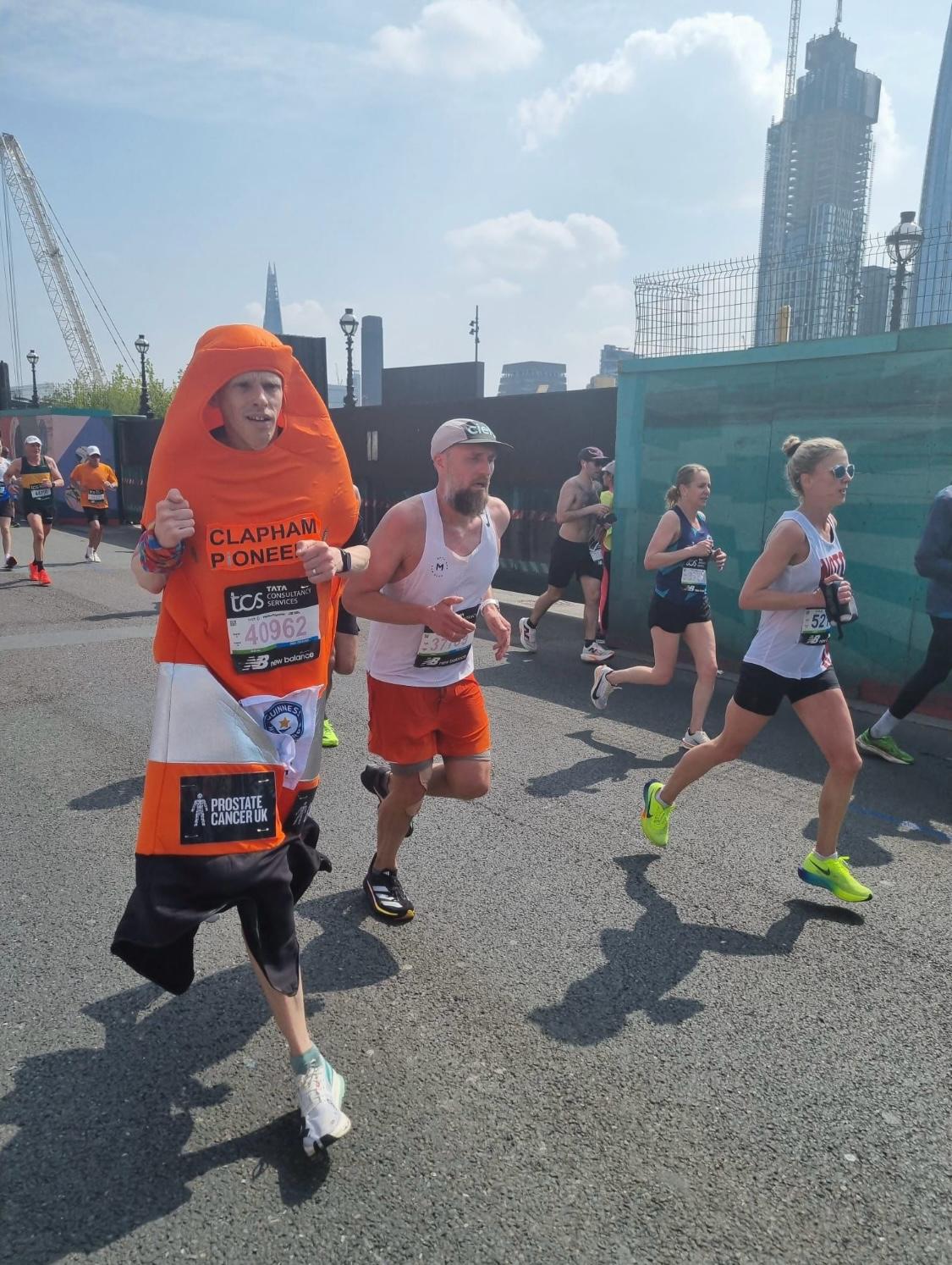 Man running