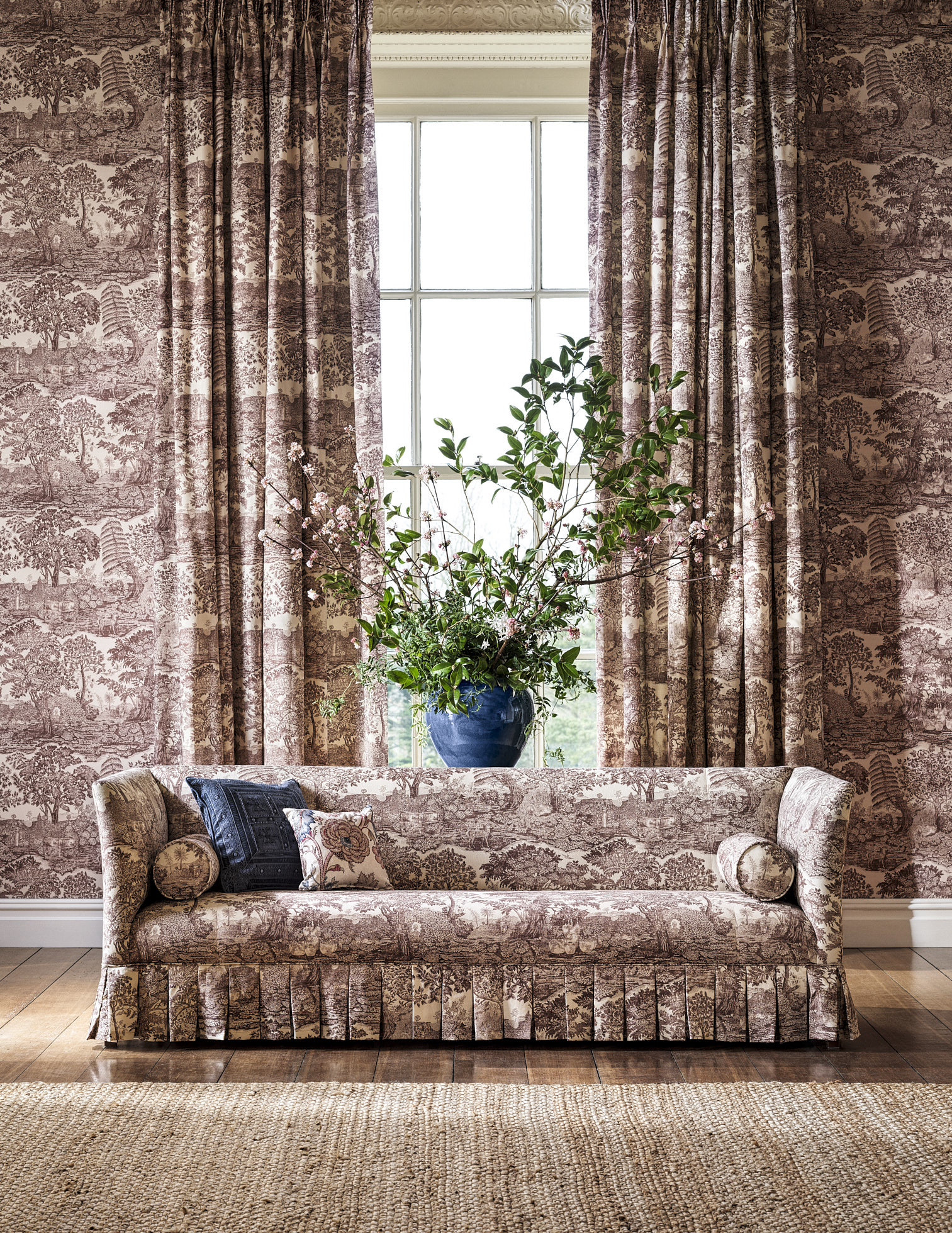 The Highgrove Toile pattern