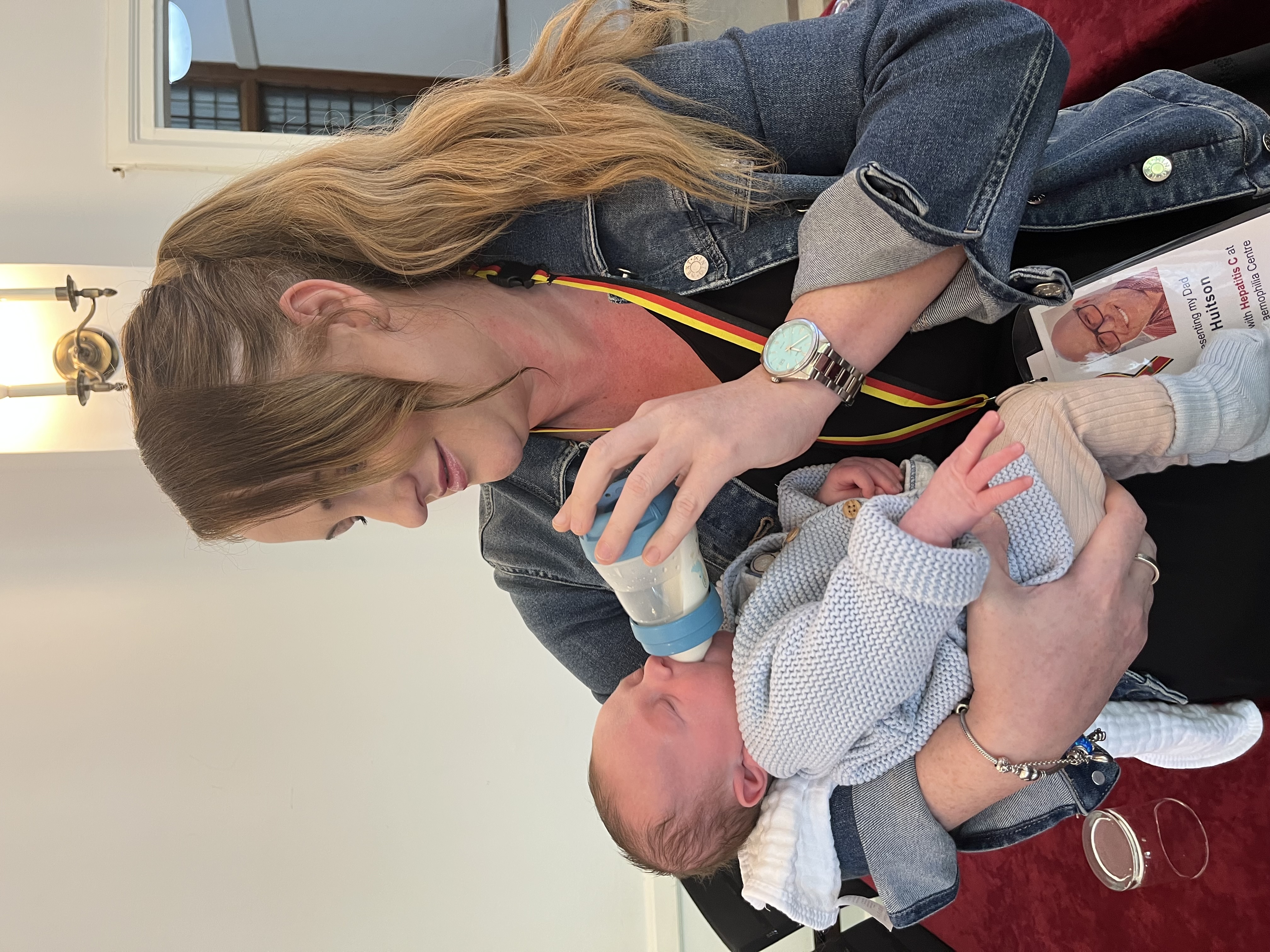 Louise Huitson and baby Jacob
