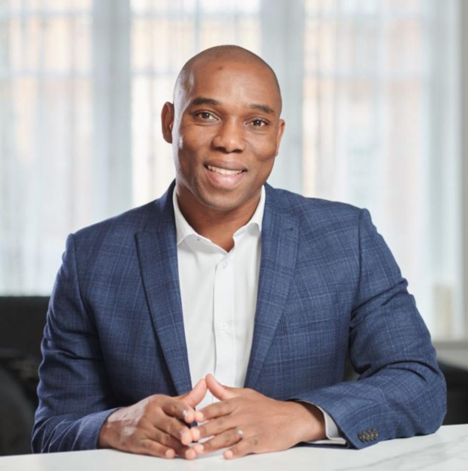 Picture of Kick It Out chief executive Samuel Okafor
