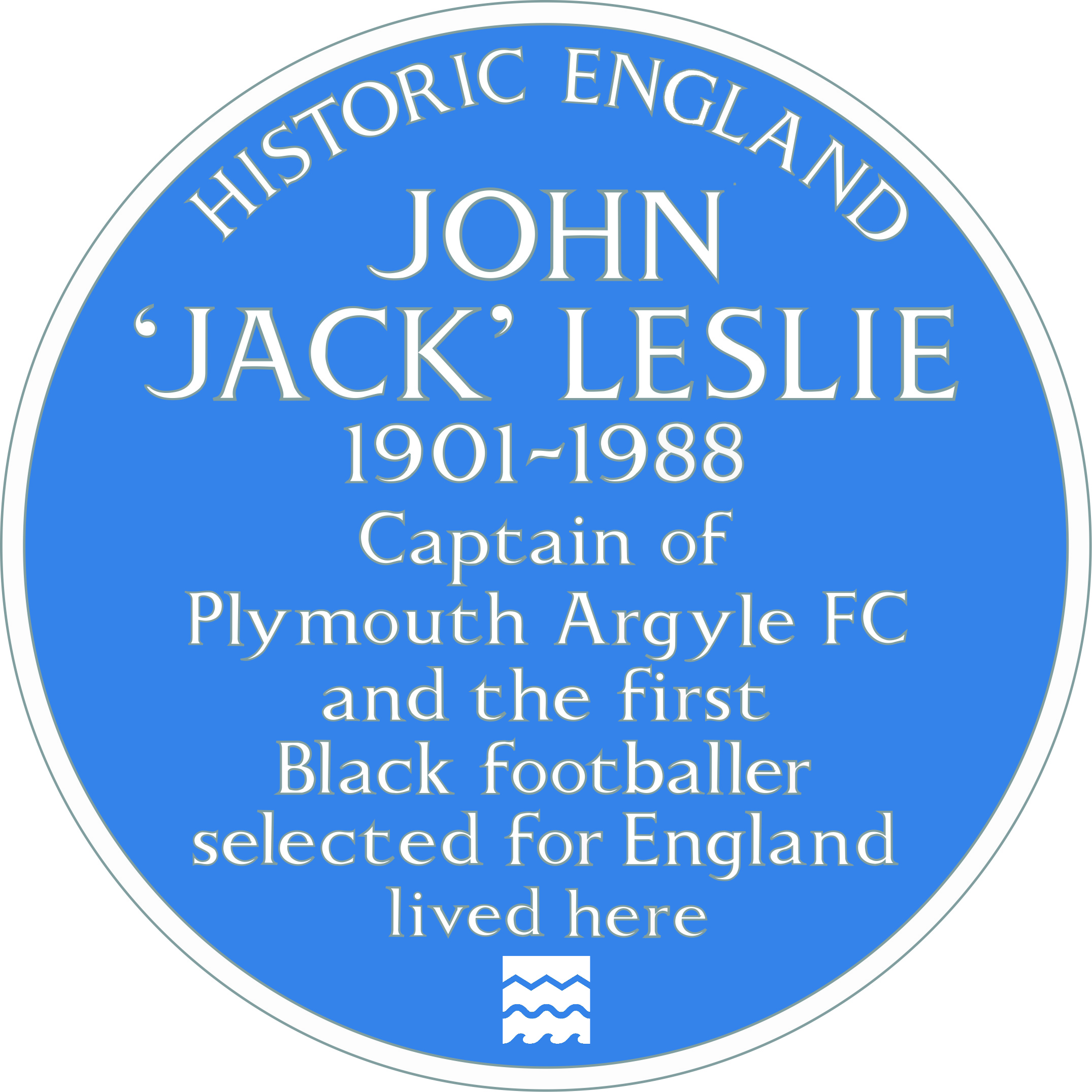 A graphic depicting the Blue Plaque ahead of its unveiling