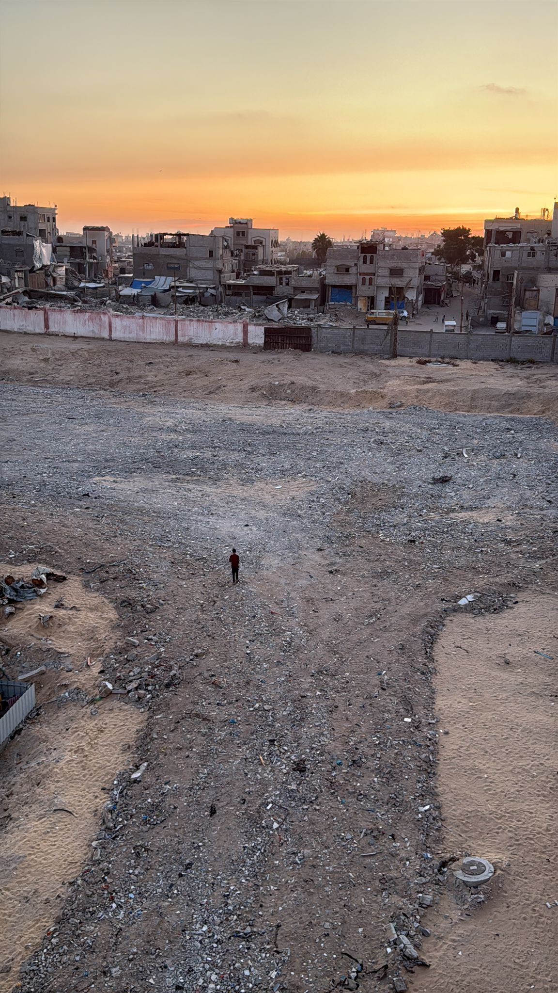 A scene in Gaza