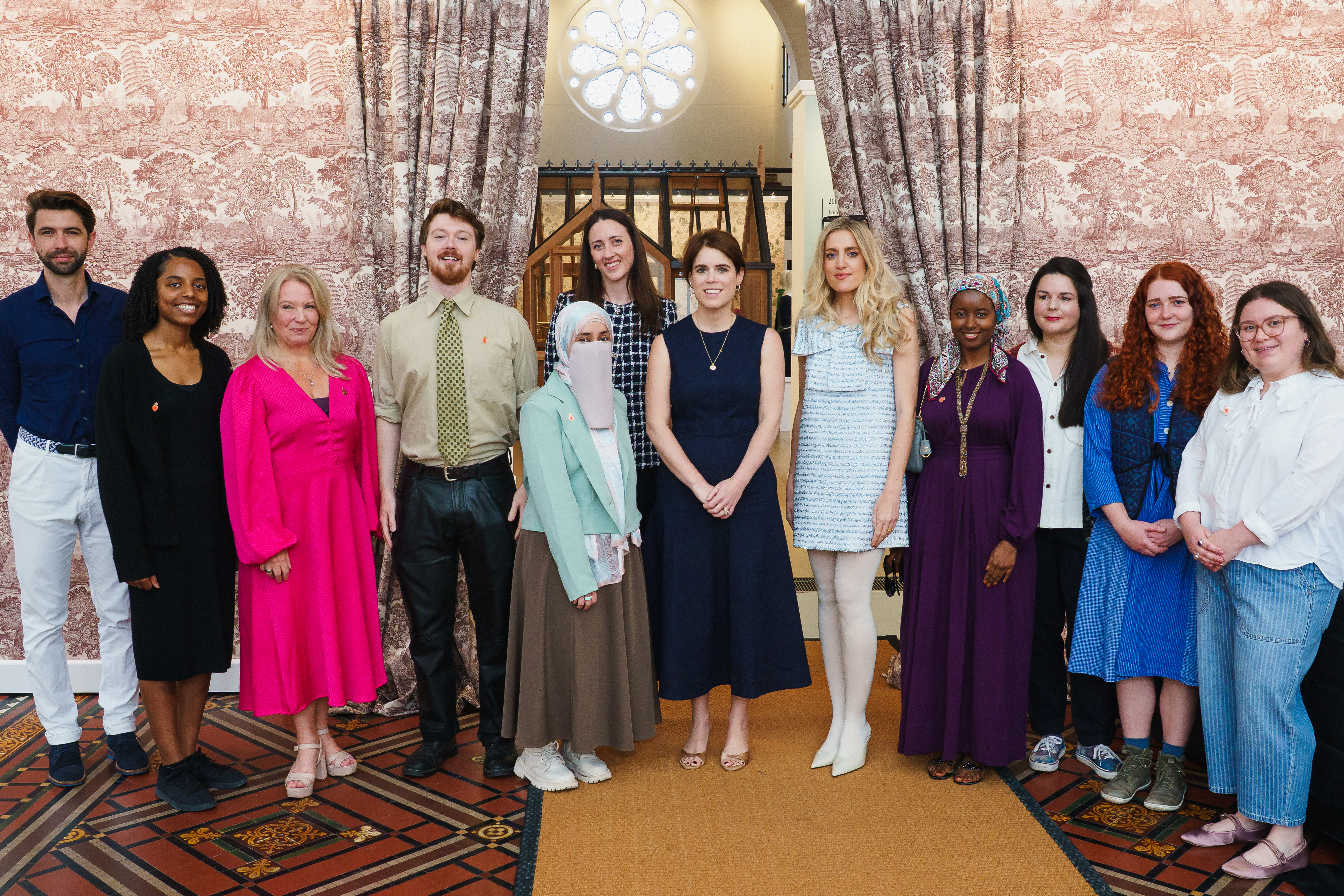 Eugenie with some of the 35 under 35 network