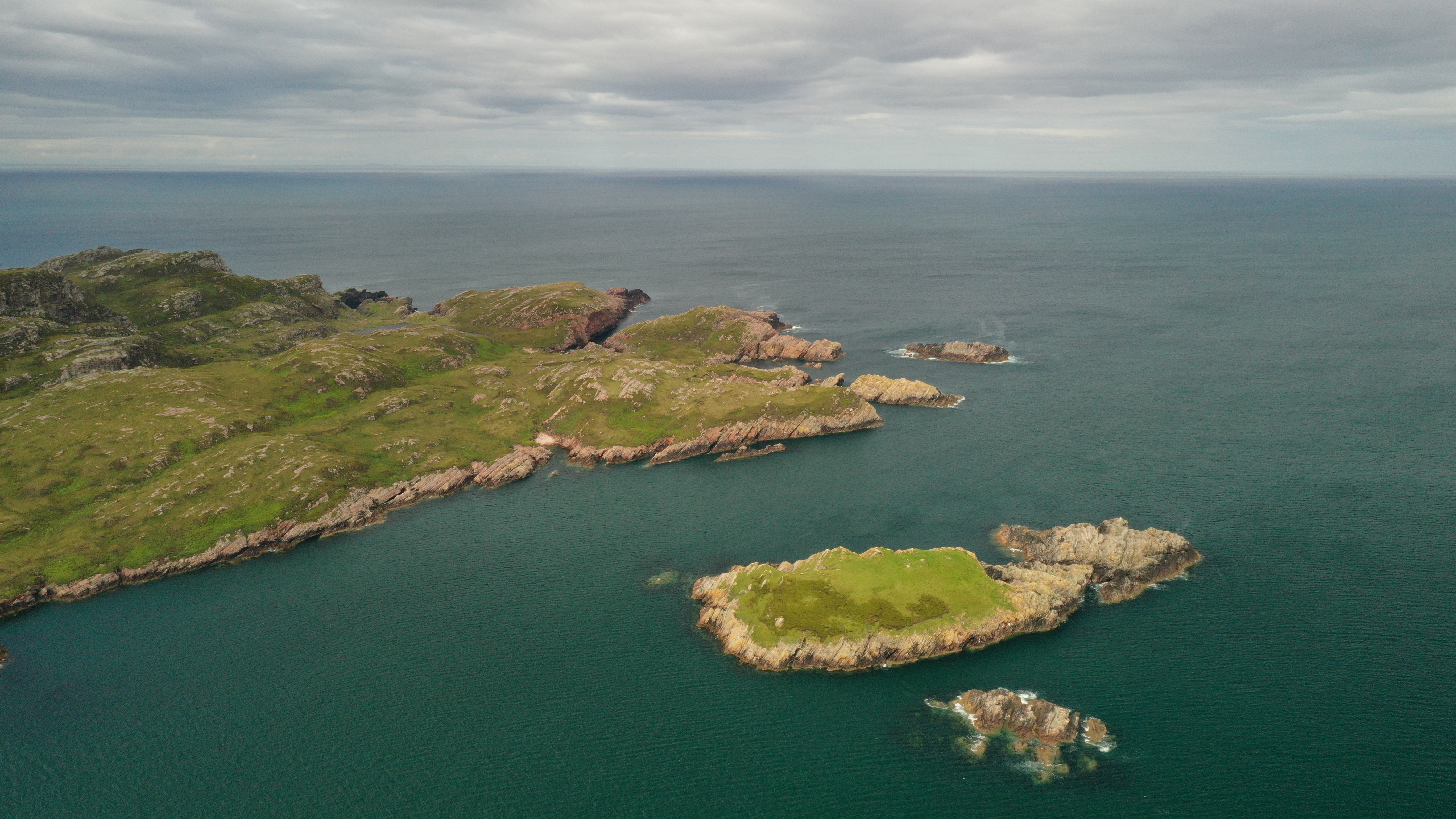 Seabeds pictured from above