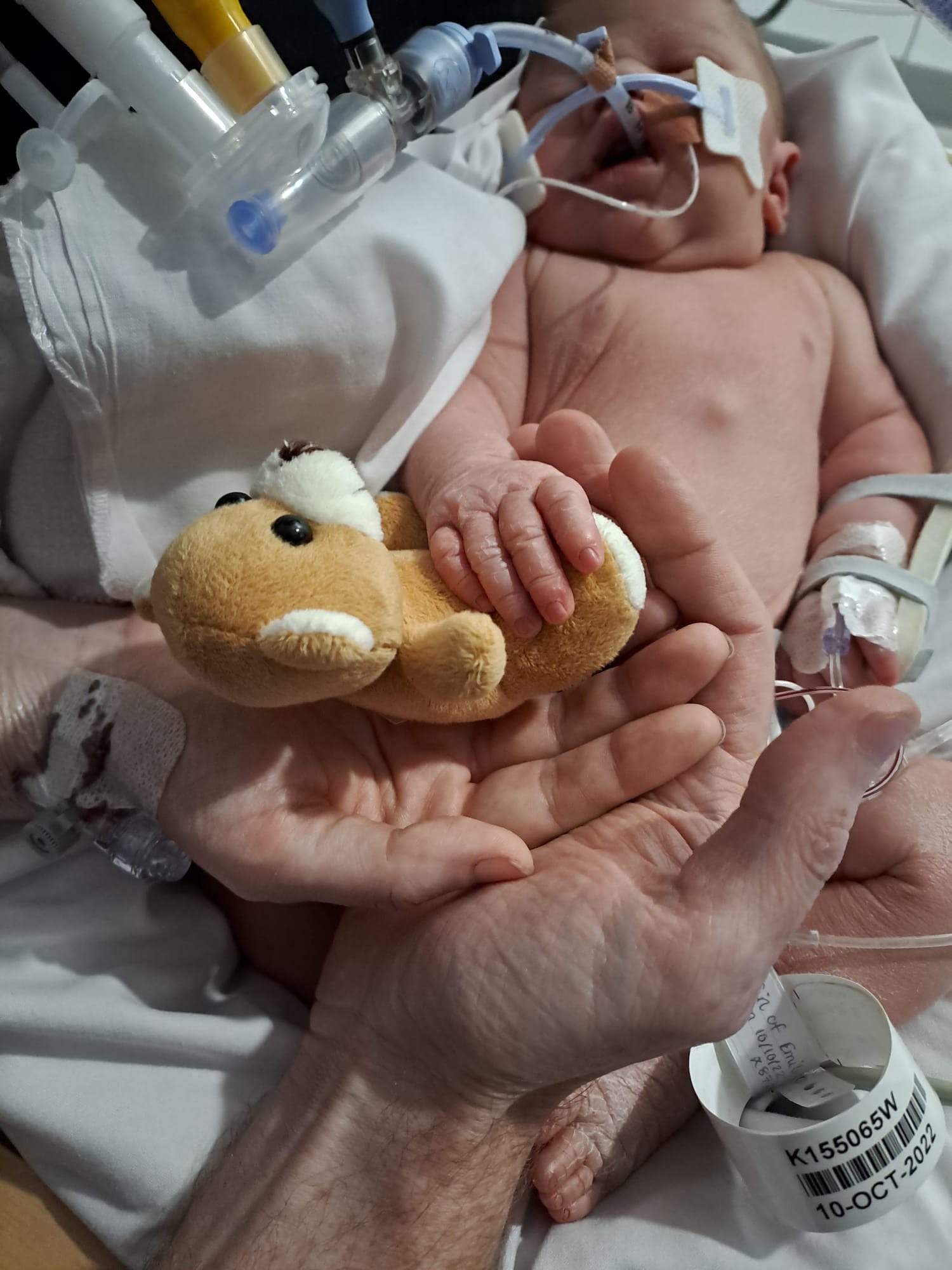 Liliwen Thomas died 20 hours after her birth in October 2022 (Slater and Gordon/Family handout/PA)