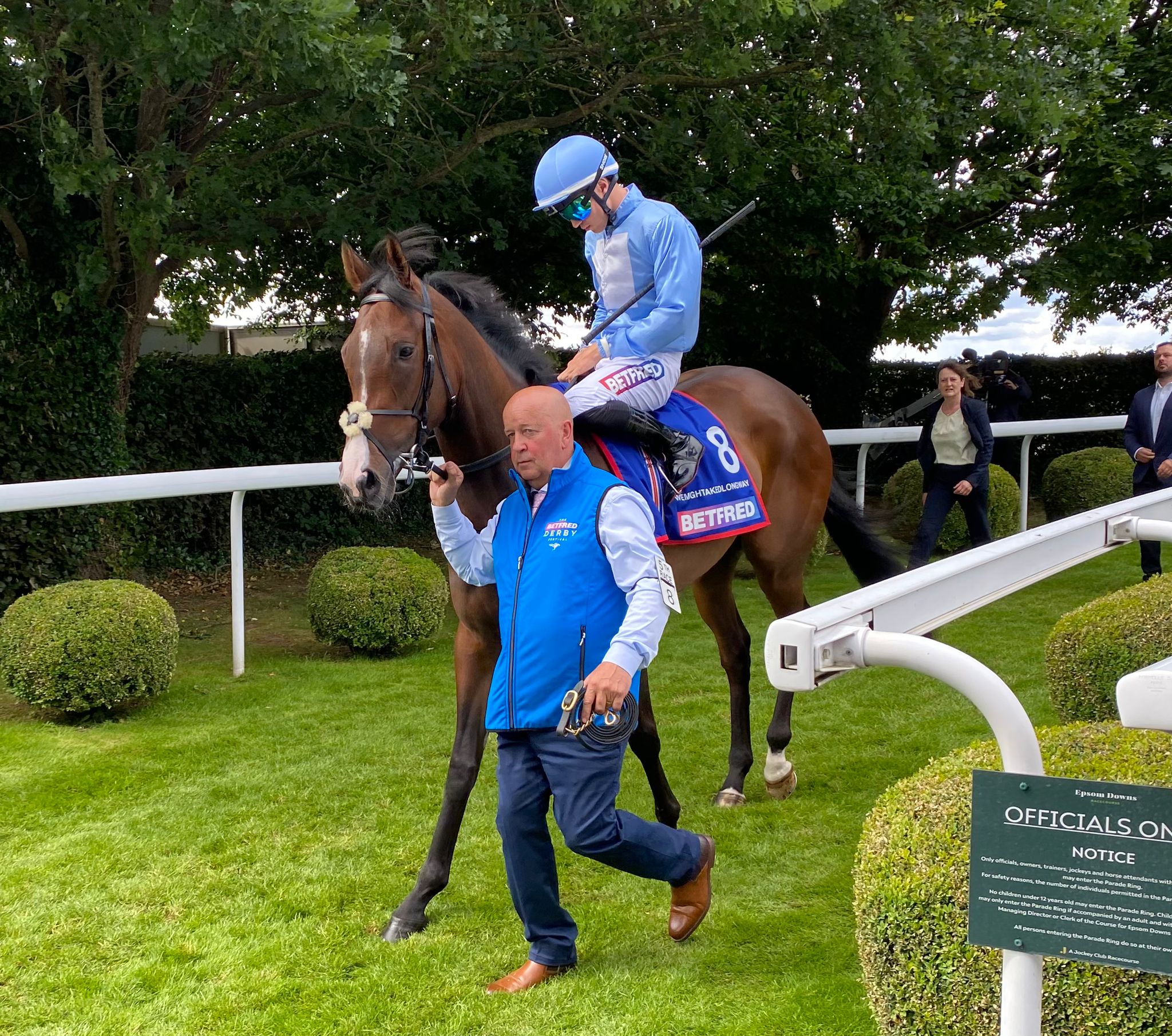 Wemightakedlongway at Epsom