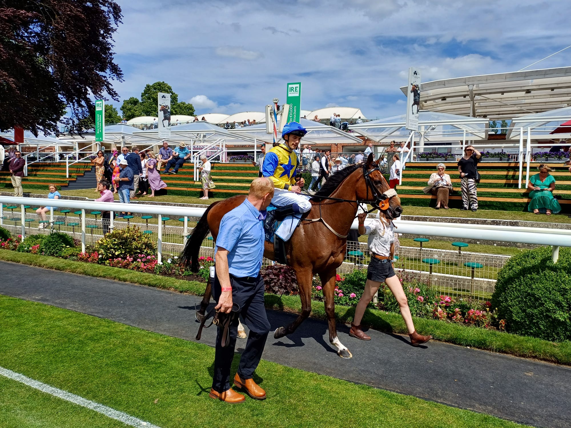 Feel The Need was a first York winner for Andrea Pinna