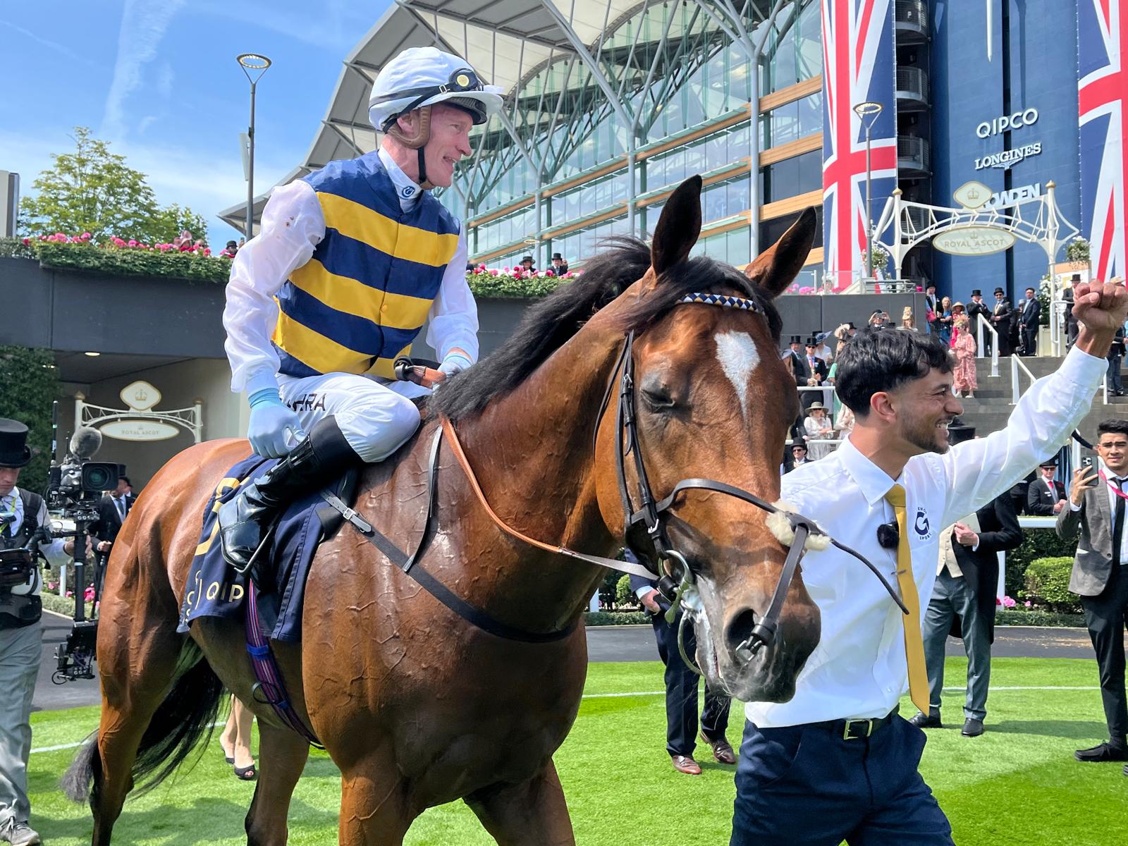 Docklands returns to the Ascot winner's enclosure