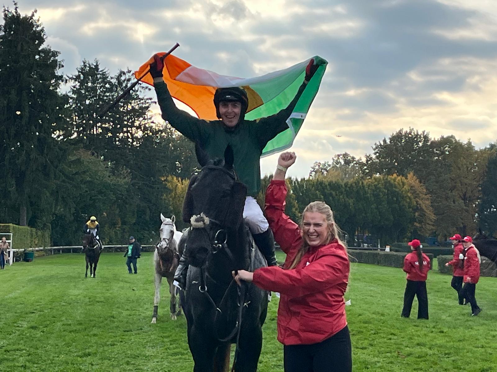 Keith Donoghue aboard Stumptown