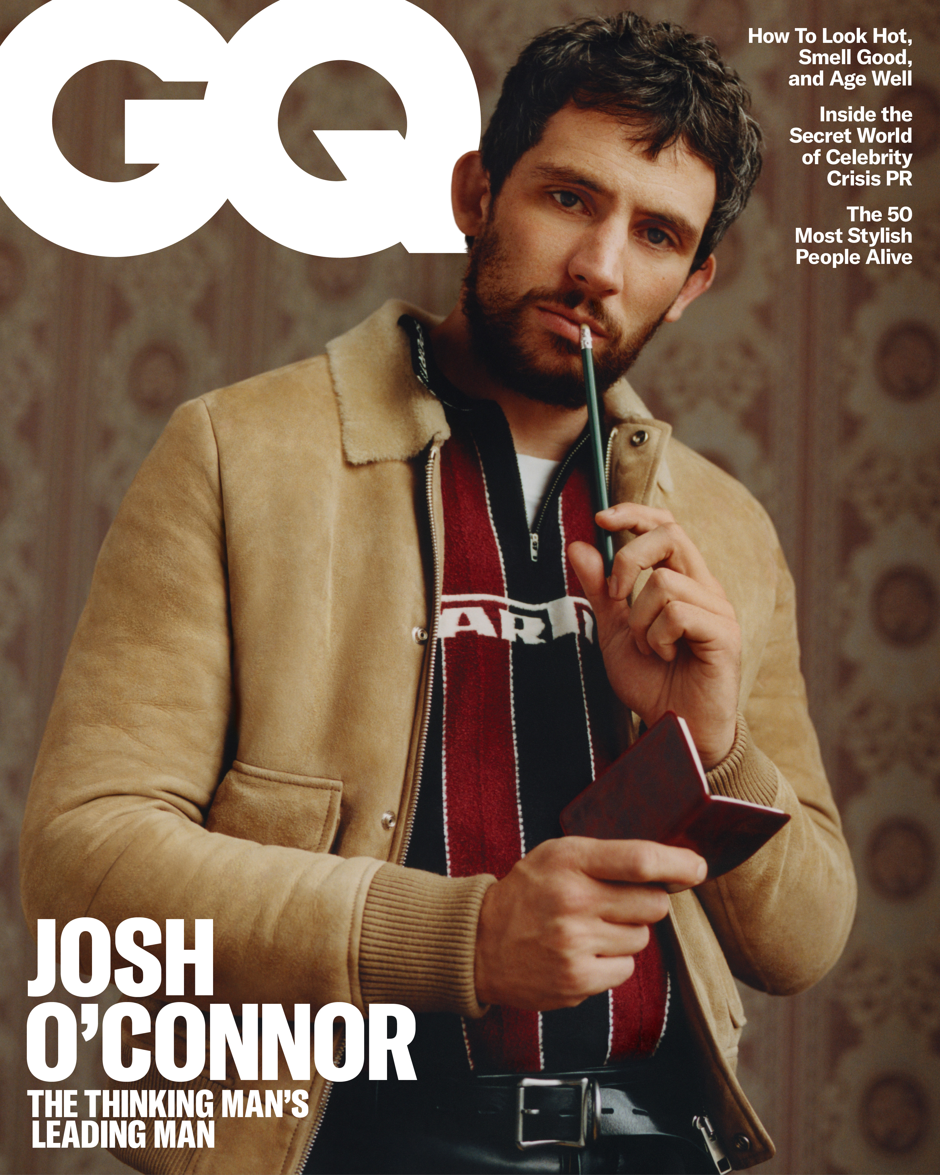 Josh O'Connor on the cover of British GQ